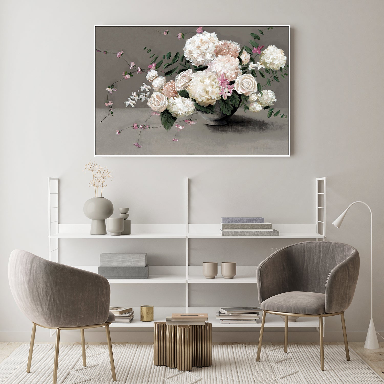 wall-art-print-canvas-poster-framed-Timeless Blooms-7