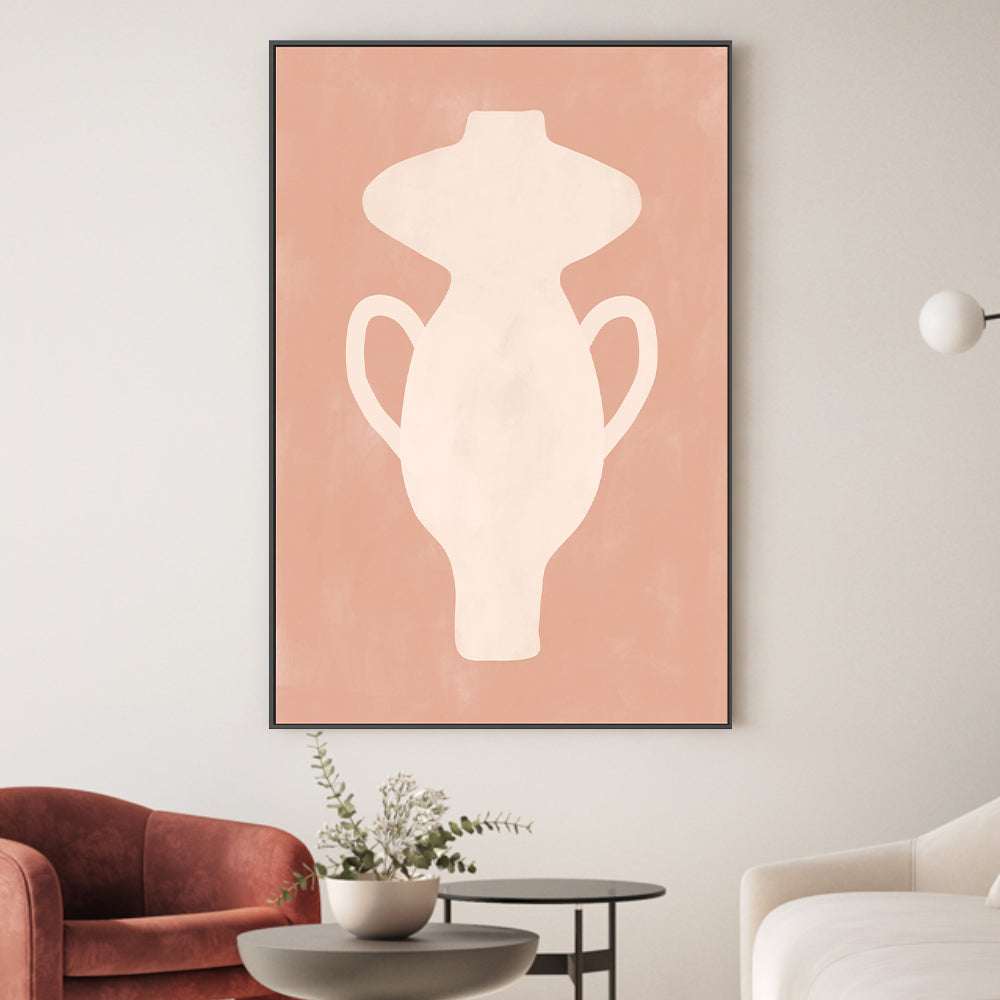 wall-art-print-canvas-poster-framed-Timeless Terracotta , By Elena Ristova-GIOIA-WALL-ART