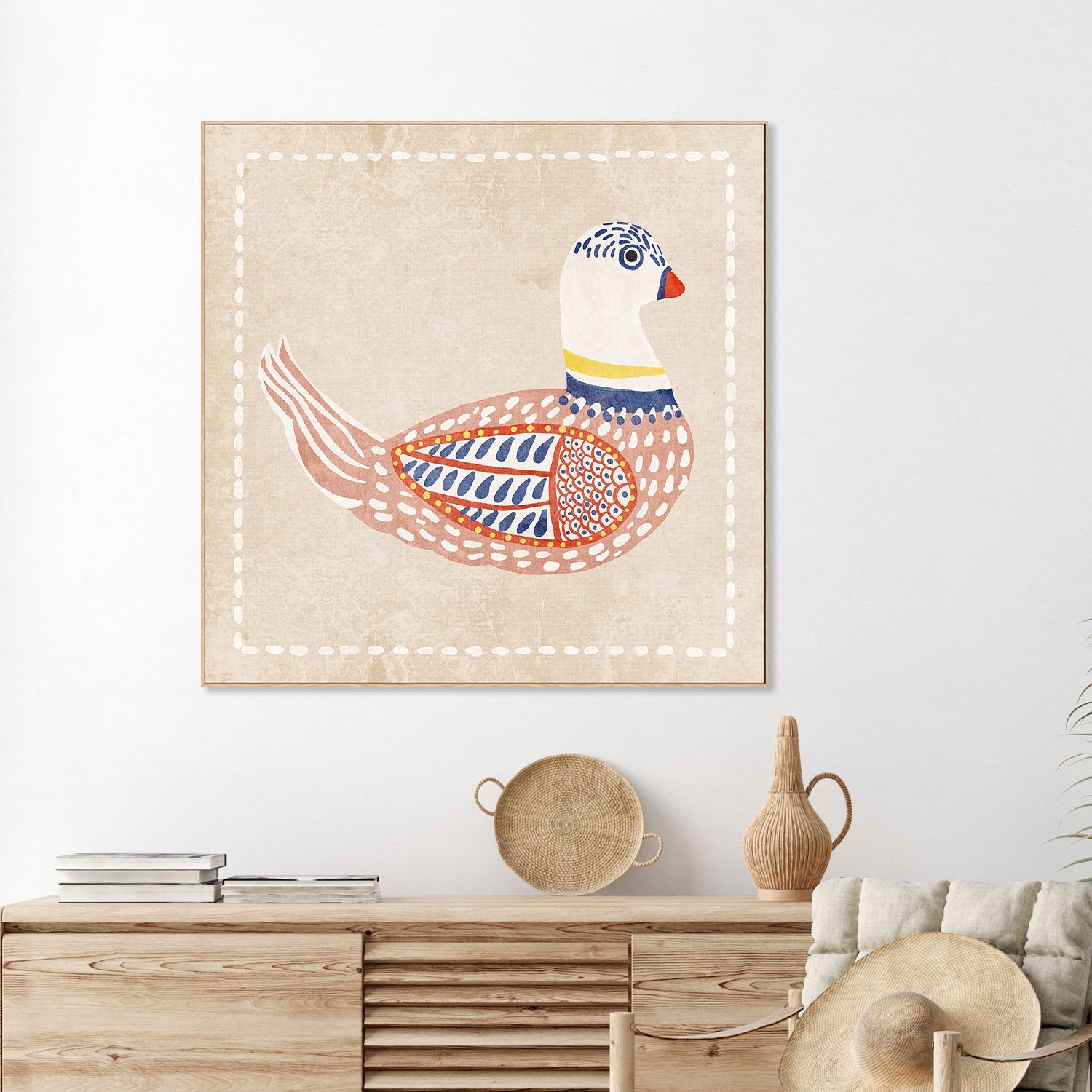 wall-art-print-canvas-poster-framed-Tonala Bird, Style A-2