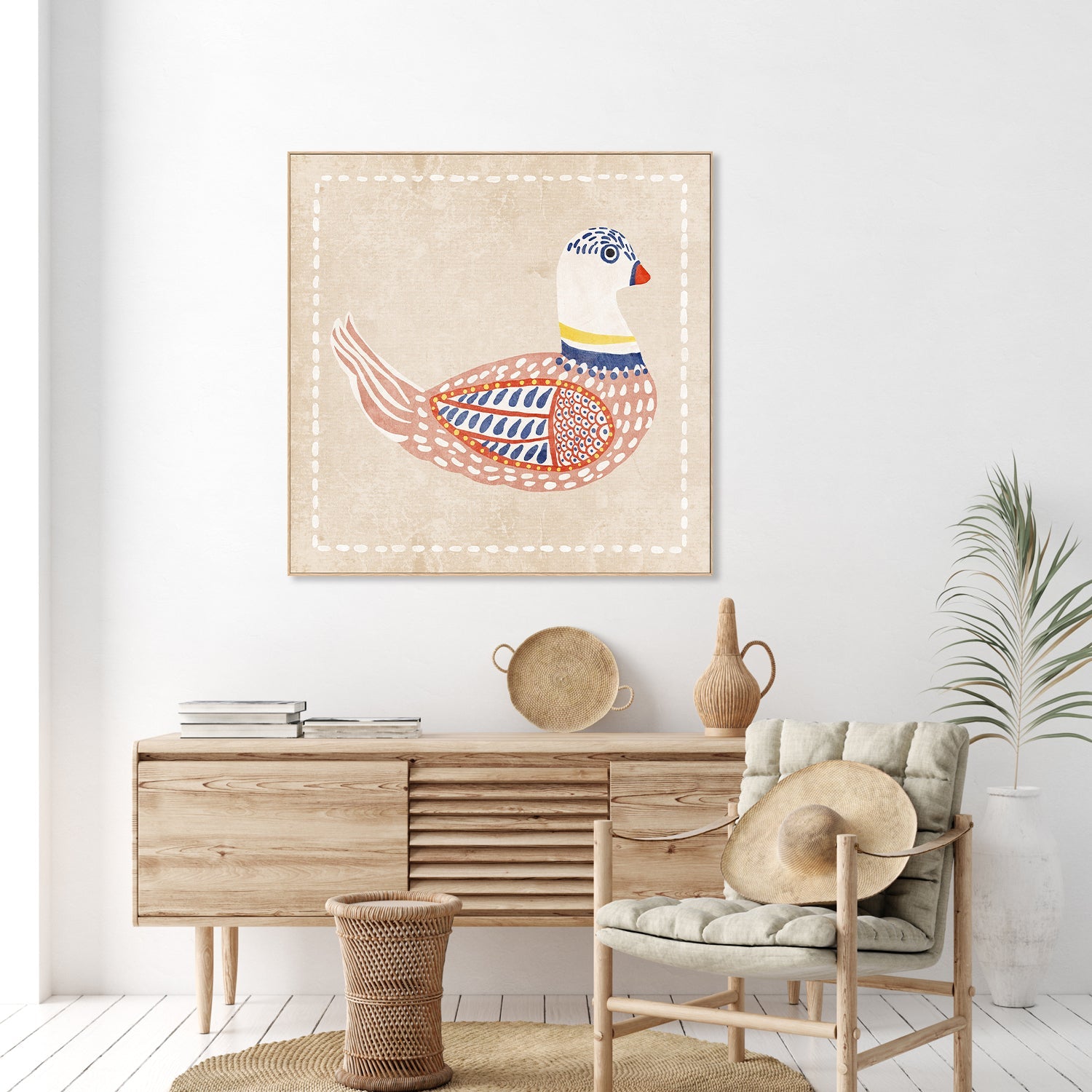 wall-art-print-canvas-poster-framed-Tonala Bird, Style A-9