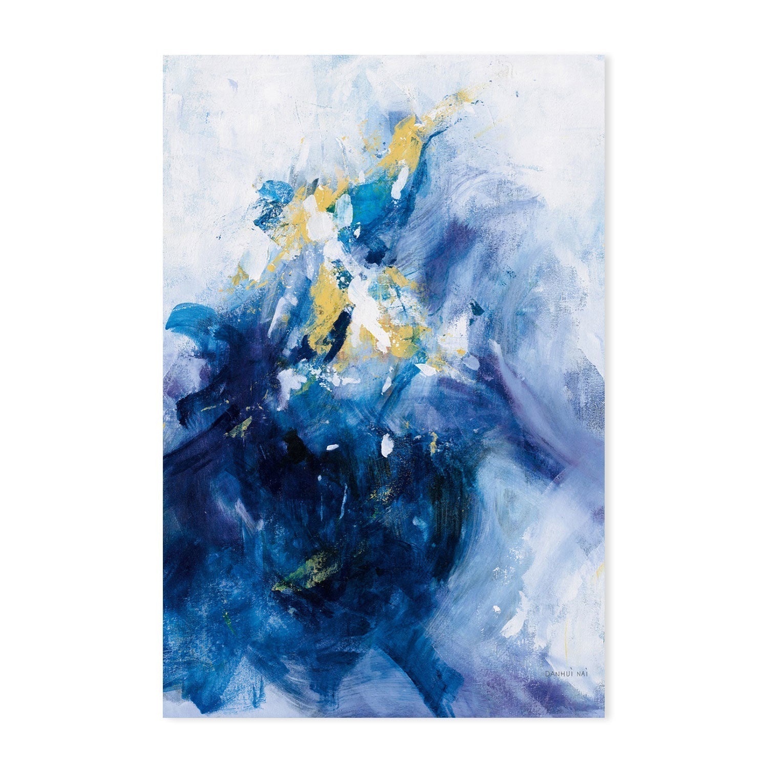 wall-art-print-canvas-poster-framed-Top of the Wave-by-Danhui Nai-Gioia Wall Art