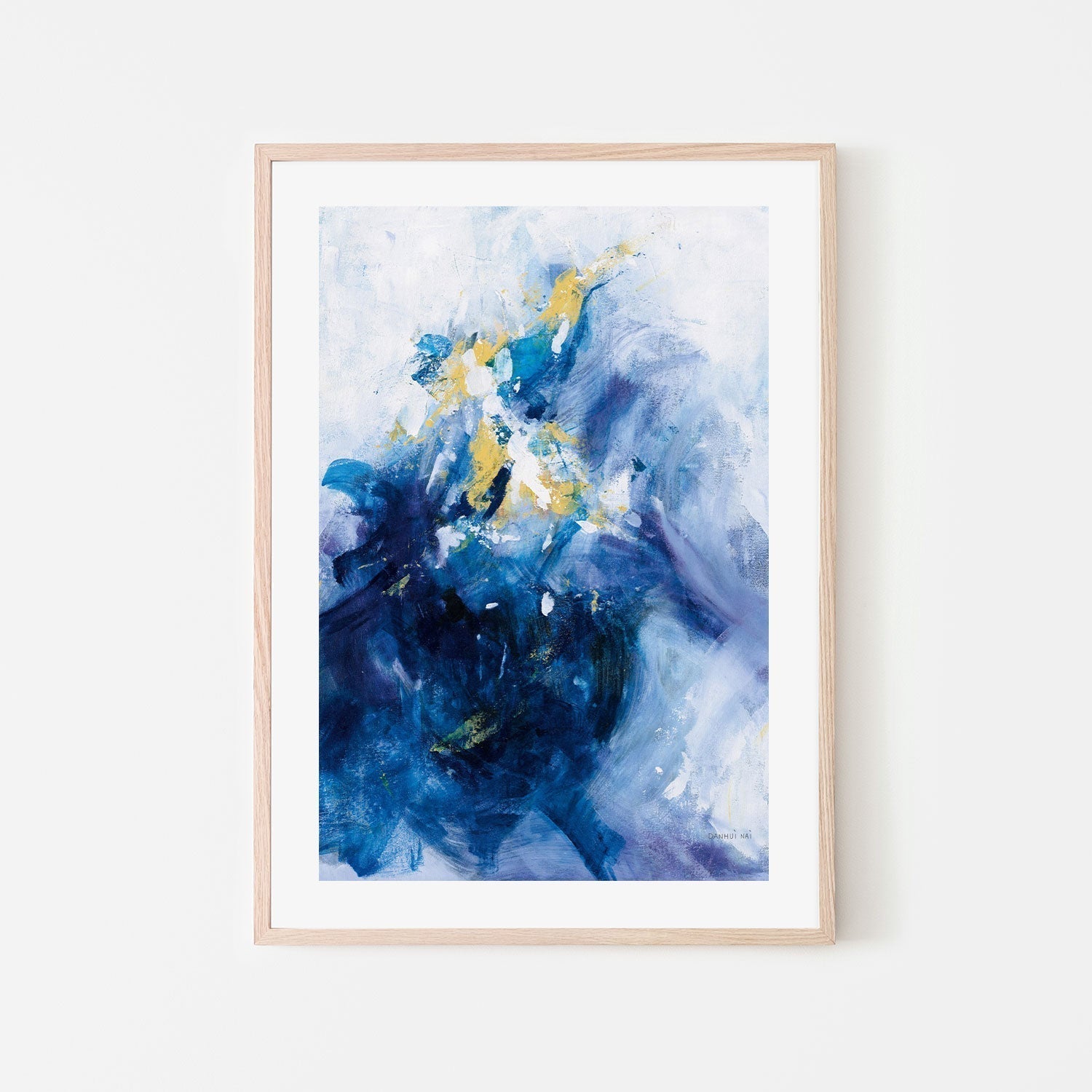 wall-art-print-canvas-poster-framed-Top of the Wave-by-Danhui Nai-Gioia Wall Art
