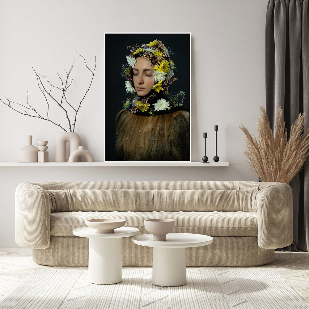 wall-art-print-canvas-poster-framed-Total Flowering, By Larisa Usmanova-by-Plus X Studio-Gioia Wall Art
