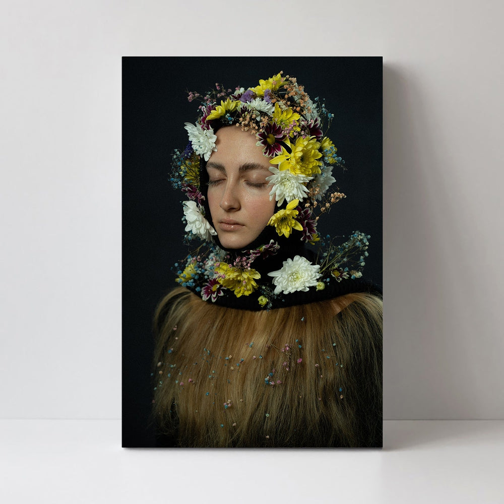 wall-art-print-canvas-poster-framed-Total Flowering, By Larisa Usmanova-by-Plus X Studio-Gioia Wall Art