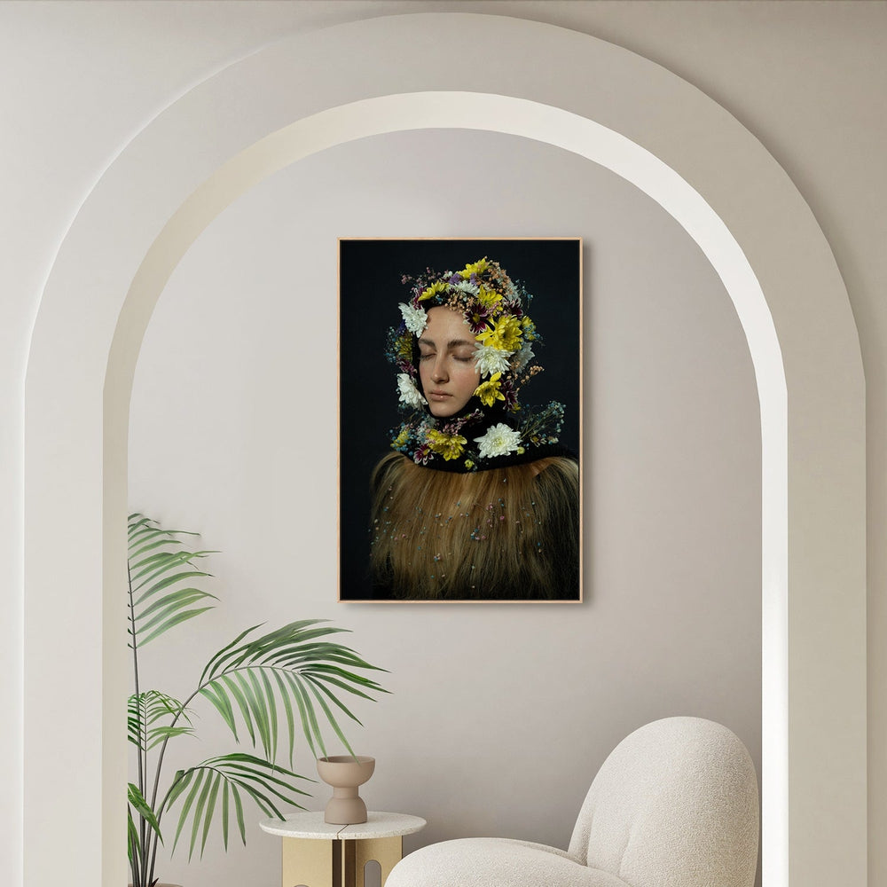 wall-art-print-canvas-poster-framed-Total Flowering, By Larisa Usmanova-by-Plus X Studio-Gioia Wall Art