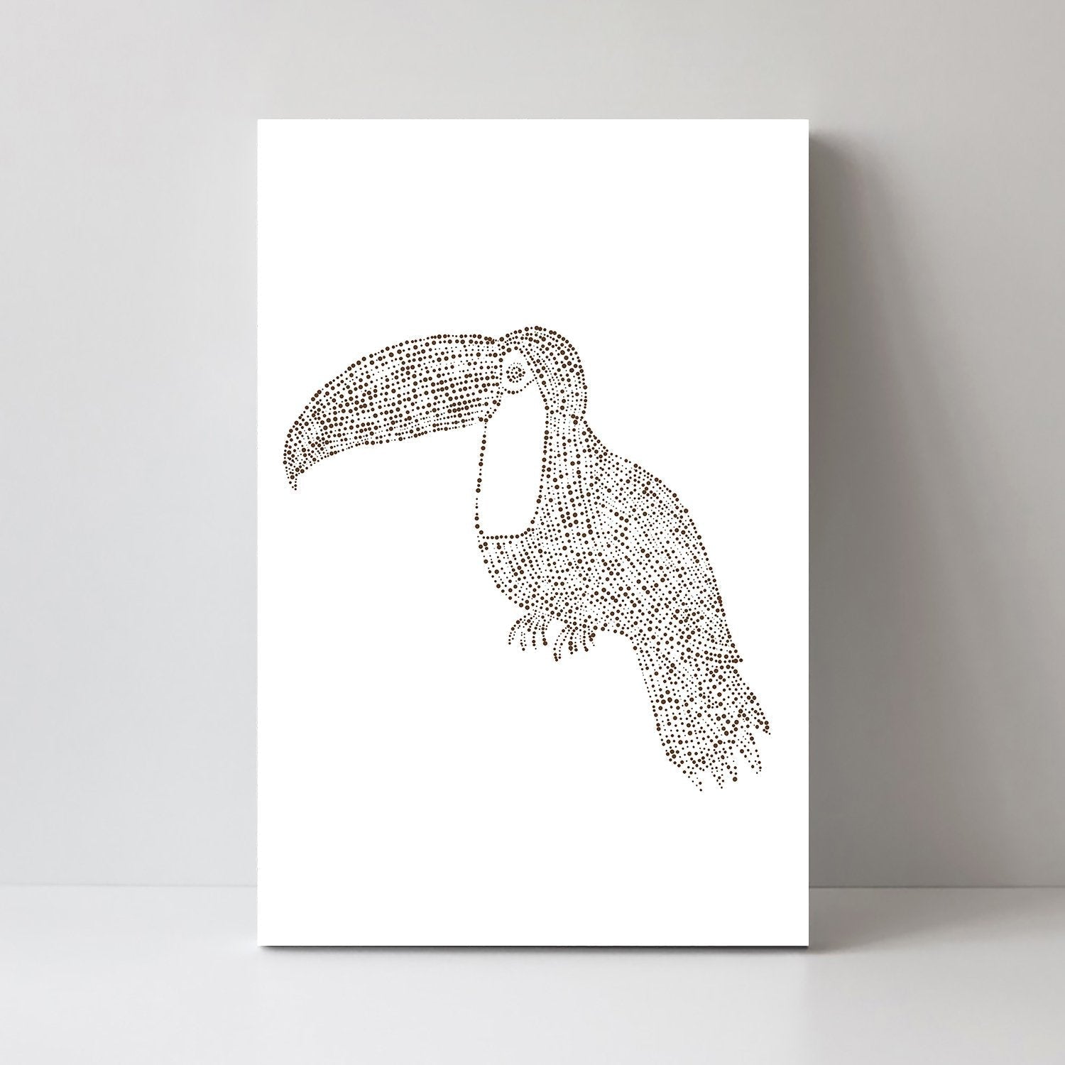 wall-art-print-canvas-poster-framed-Toucan-by-Emily Wood-Gioia Wall Art