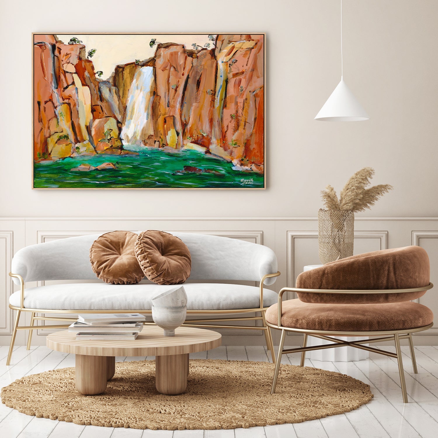wall-art-print-canvas-poster-framed-Towering Cliffs-7