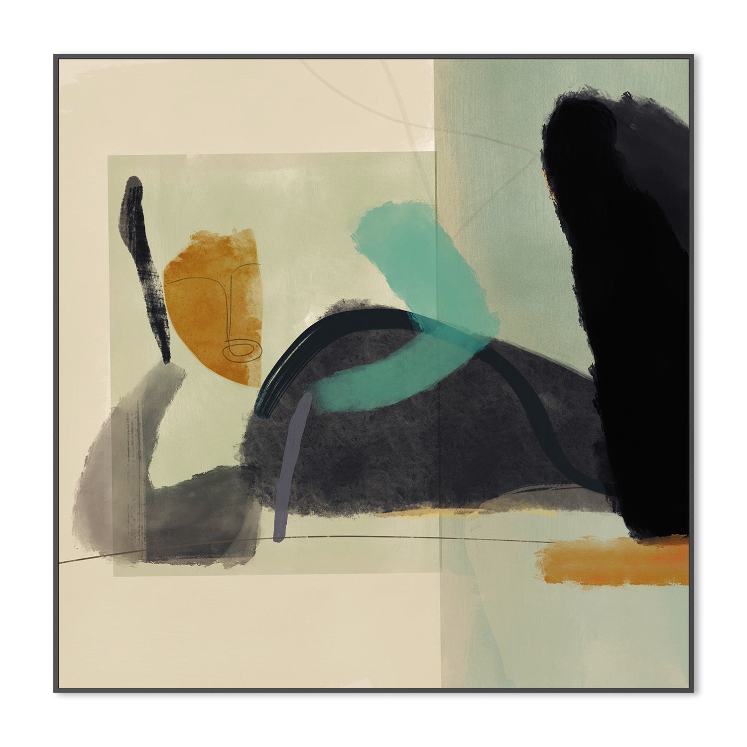 wall-art-print-canvas-poster-framed-Tranquil , By Rohan Sharma-3