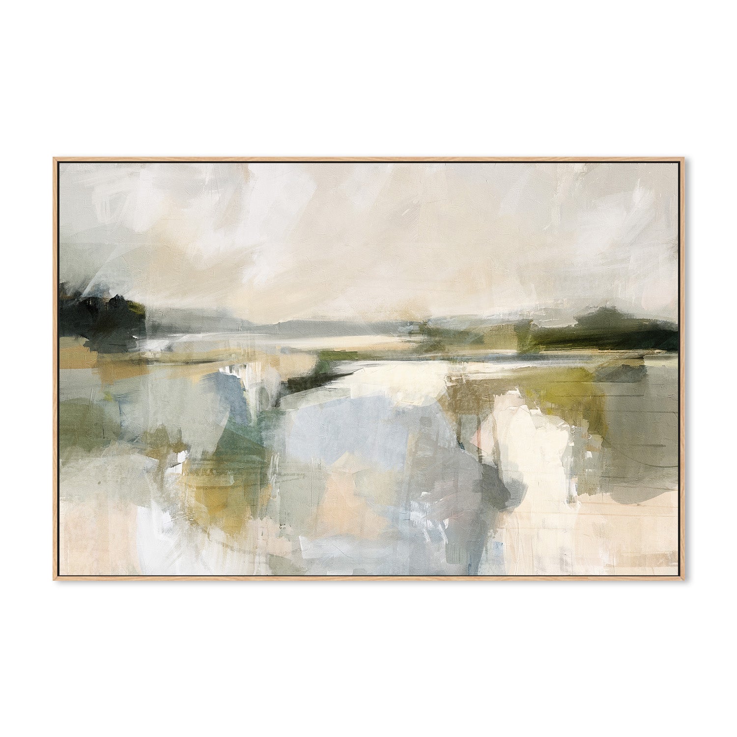 wall-art-print-canvas-poster-framed-Tranquil Fields, Style A-4