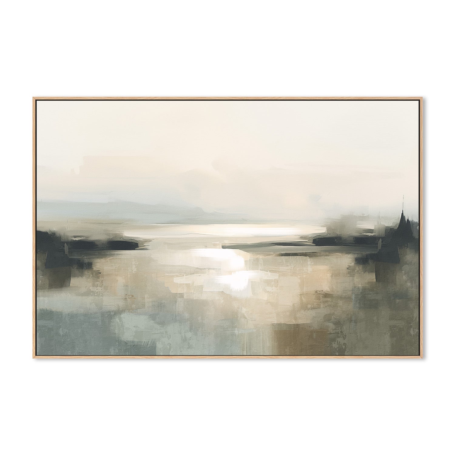 wall-art-print-canvas-poster-framed-Tranquil Marsh, Style A-4
