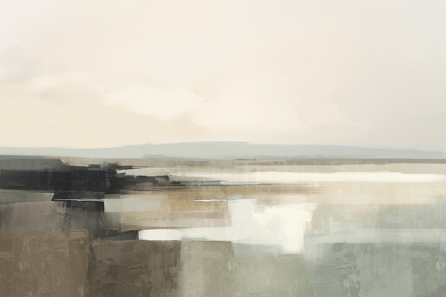 wall-art-print-canvas-poster-framed-Tranquil Marsh, Style B-1
