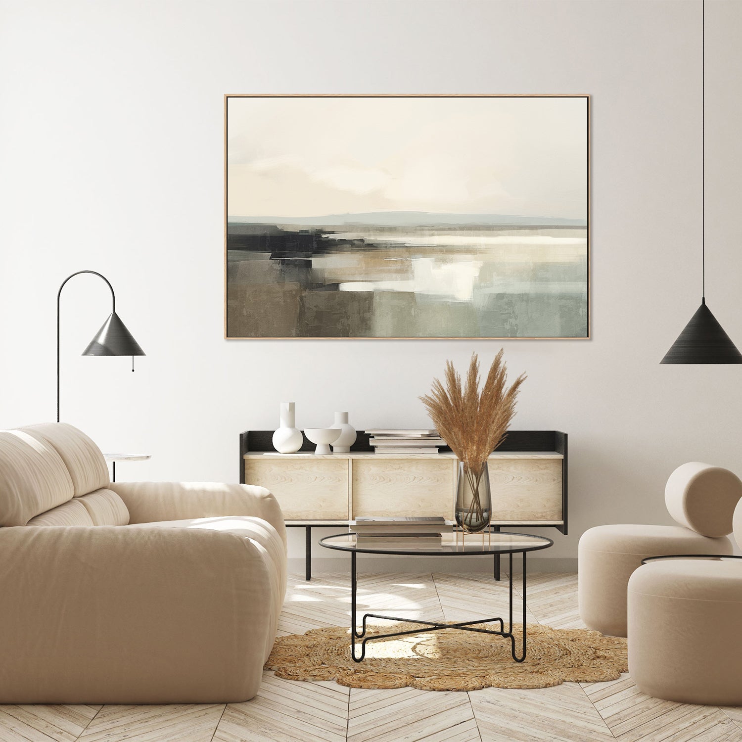 wall-art-print-canvas-poster-framed-Tranquil Marsh, Style B-9