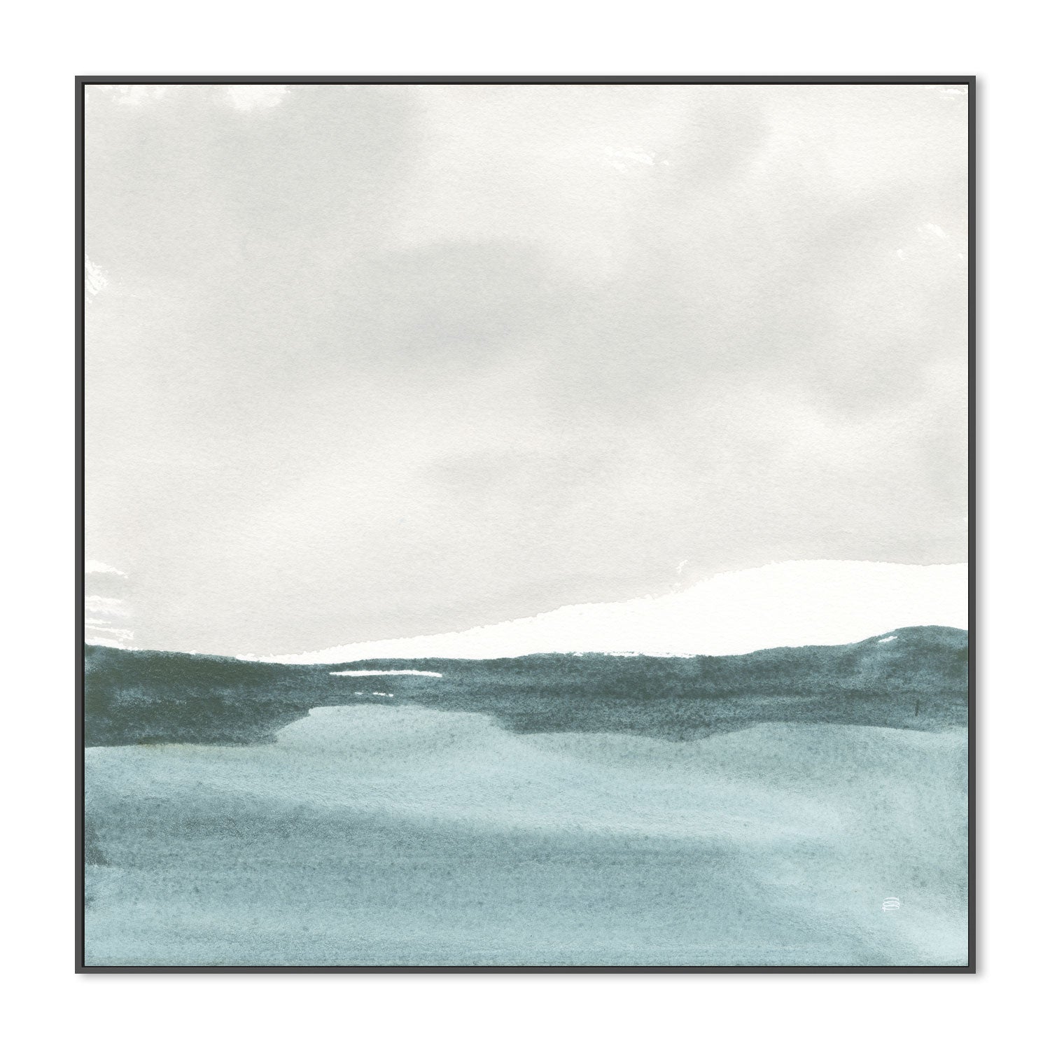 wall-art-print-canvas-poster-framed-Tranquil Silver Sea, Style A , By Chris Paschke-3