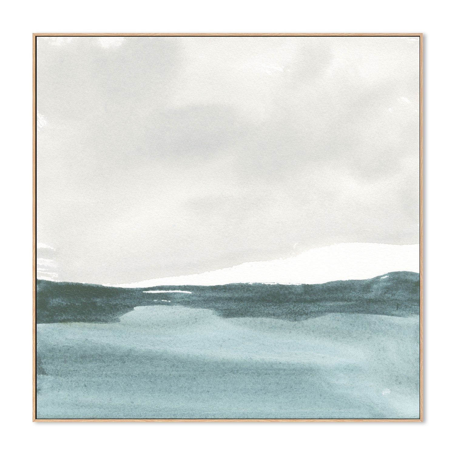 wall-art-print-canvas-poster-framed-Tranquil Silver Sea, Style A , By Chris Paschke-4