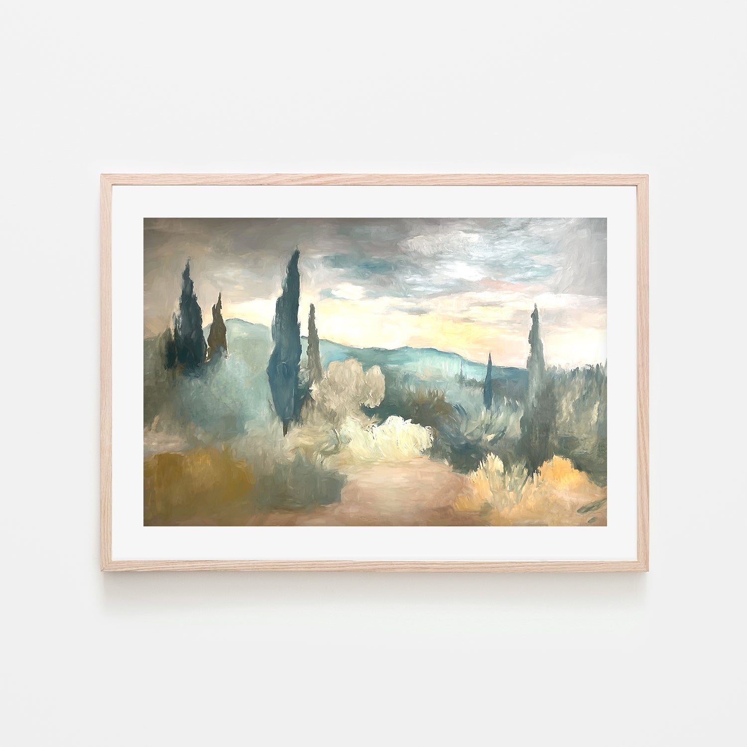 wall-art-print-canvas-poster-framed-Tree Landscape , Style B, By Accent Art Studio , By Accent Art Studio-6