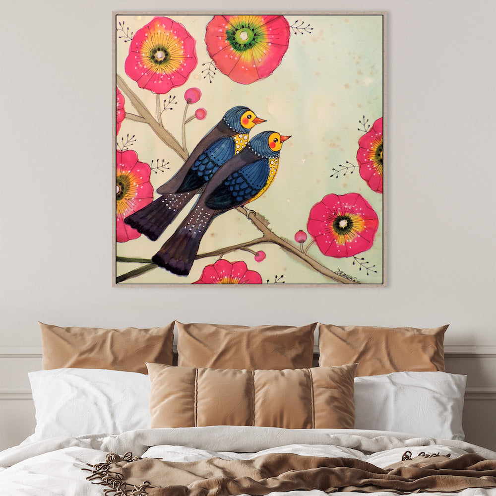 wall-art-print-canvas-poster-framed-Treetop Sweethearts-GIOIA-WALL-ART