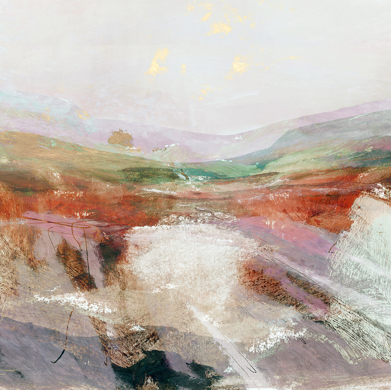 wall-art-print-canvas-poster-framed-Trek, Exclusive to Gioia , By Dan Hobday-1