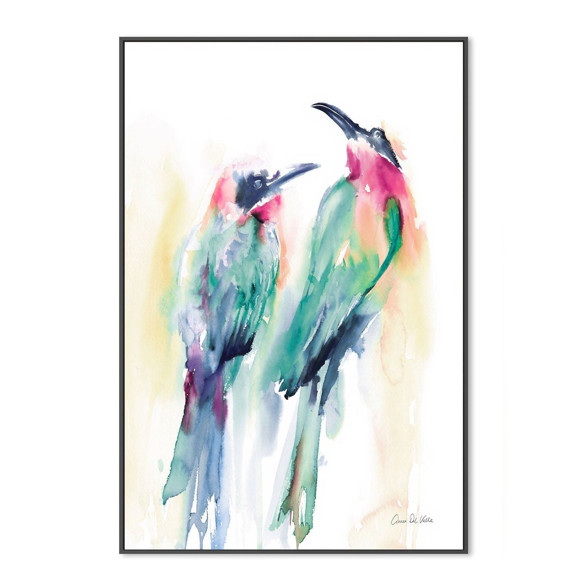 wall-art-print-canvas-poster-framed-Tropical Birds , By Aimee Del Valle-GIOIA-WALL-ART