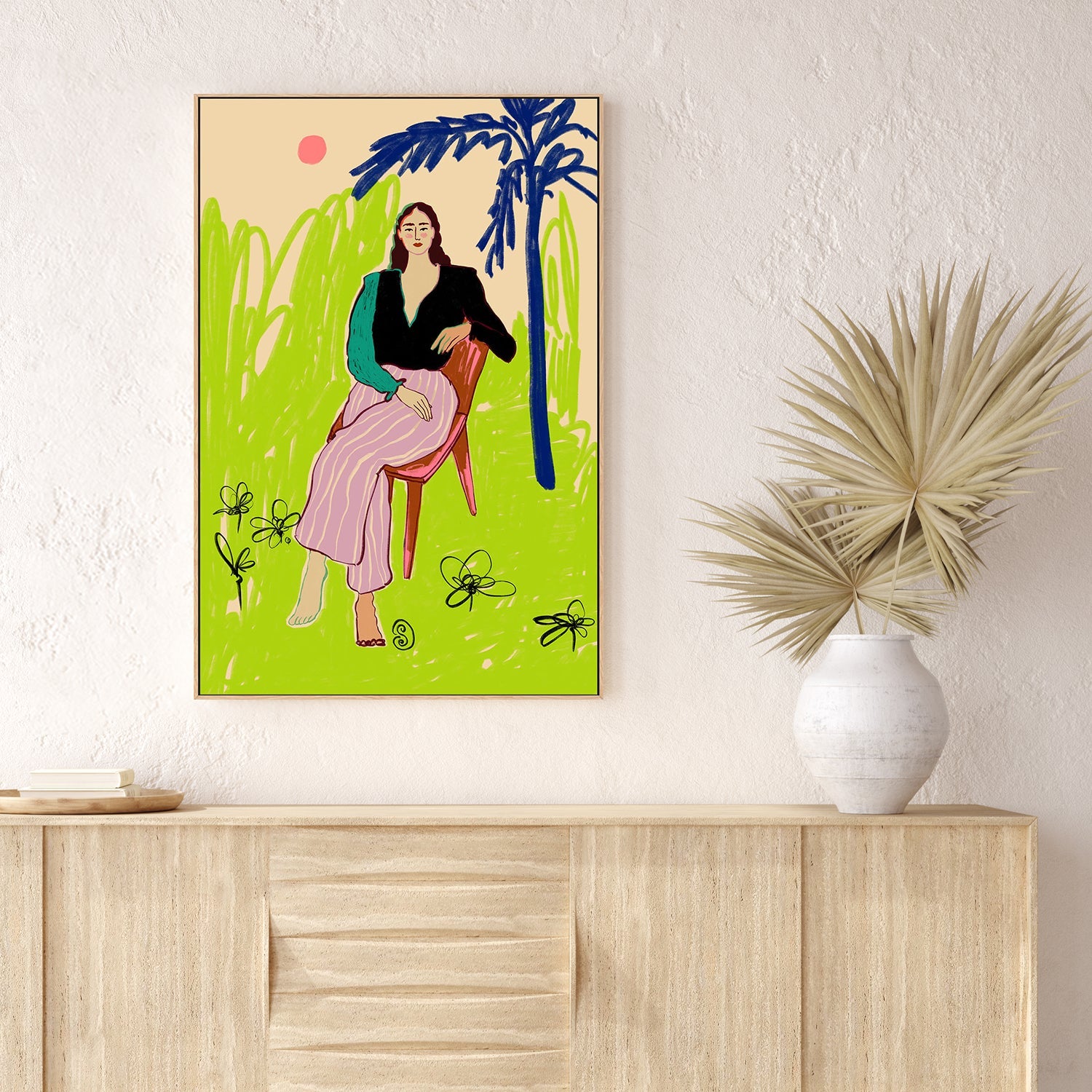 wall-art-print-canvas-poster-framed-Tropical Daydream-2