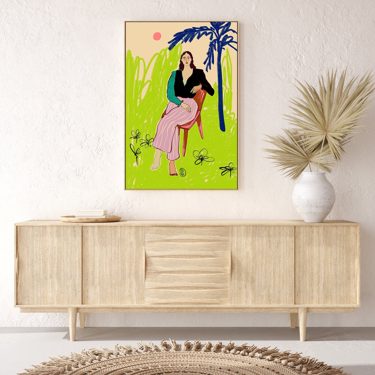 wall-art-print-canvas-poster-framed-Tropical Daydream-7