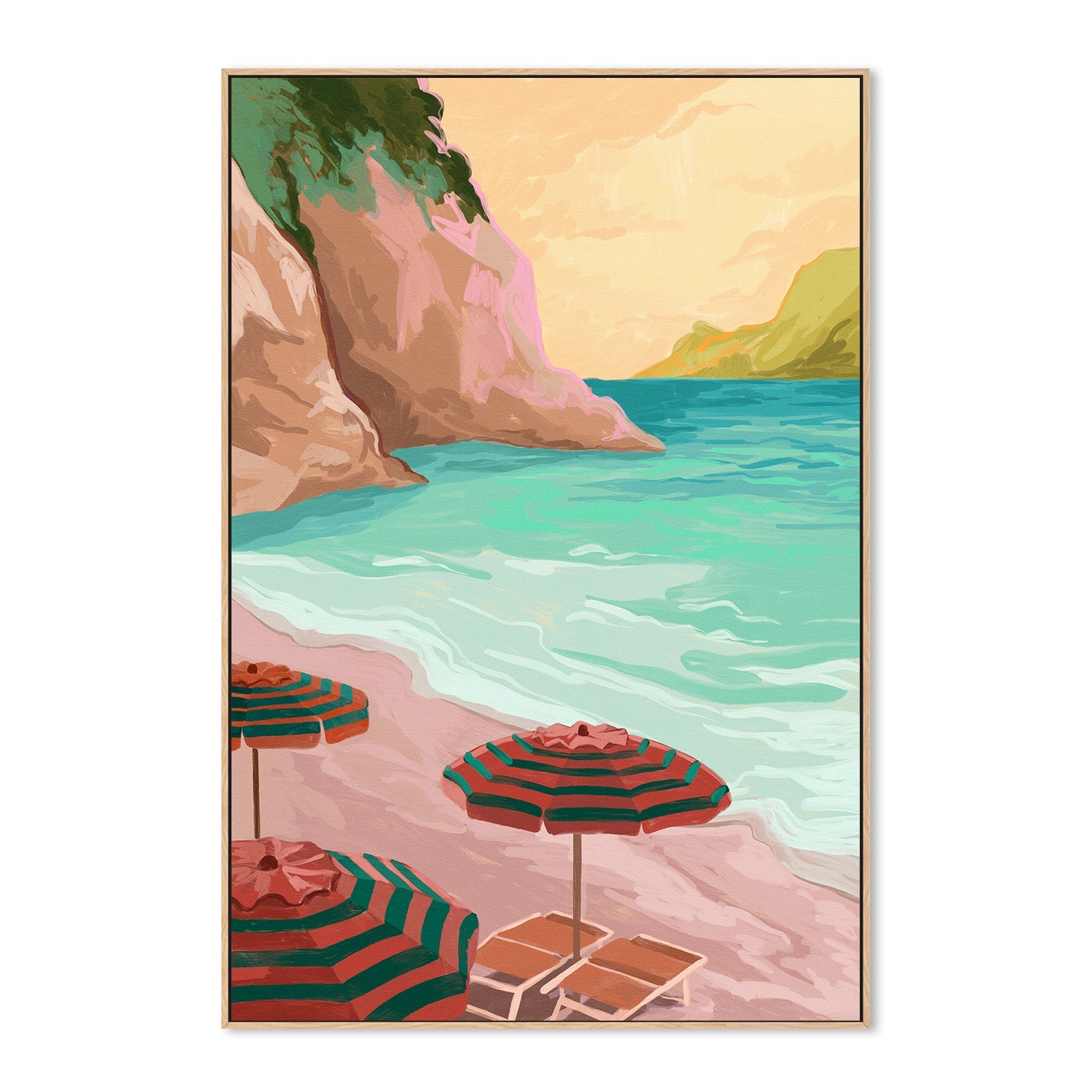 wall-art-print-canvas-poster-framed-Tropical Holiday-4