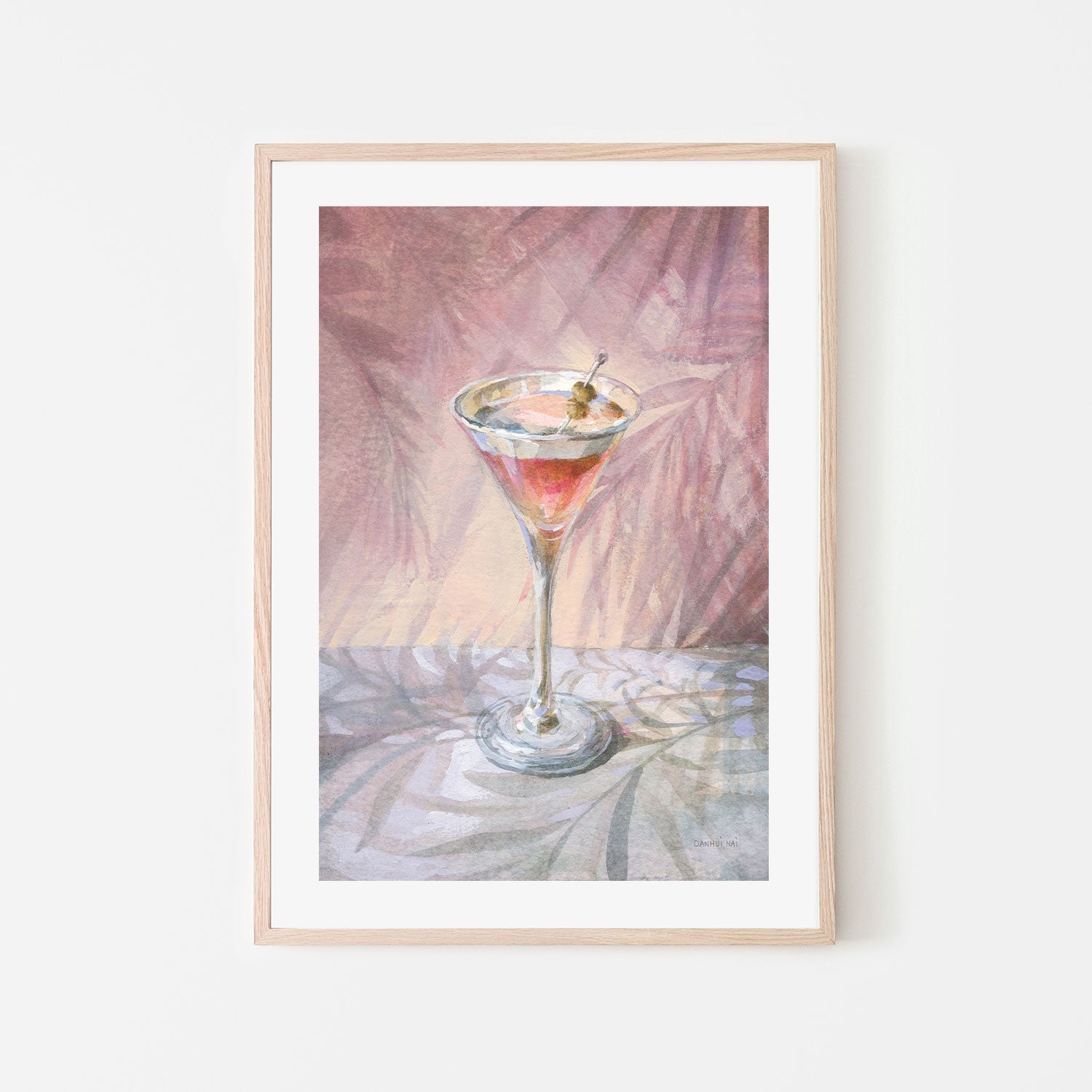 wall-art-print-canvas-poster-framed-Tropical Martini , By Danhui Nai-GIOIA-WALL-ART