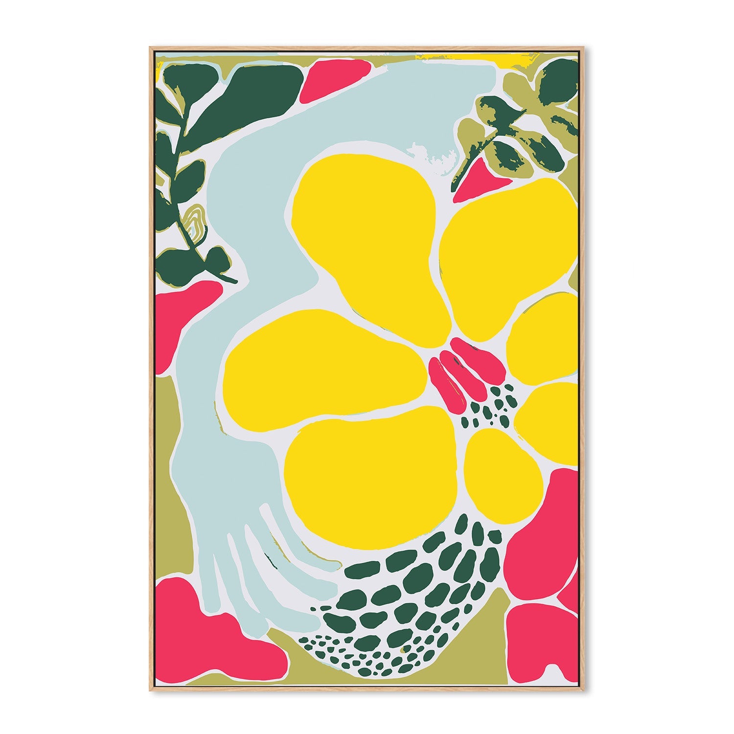 wall-art-print-canvas-poster-framed-Tropical Tulum-4