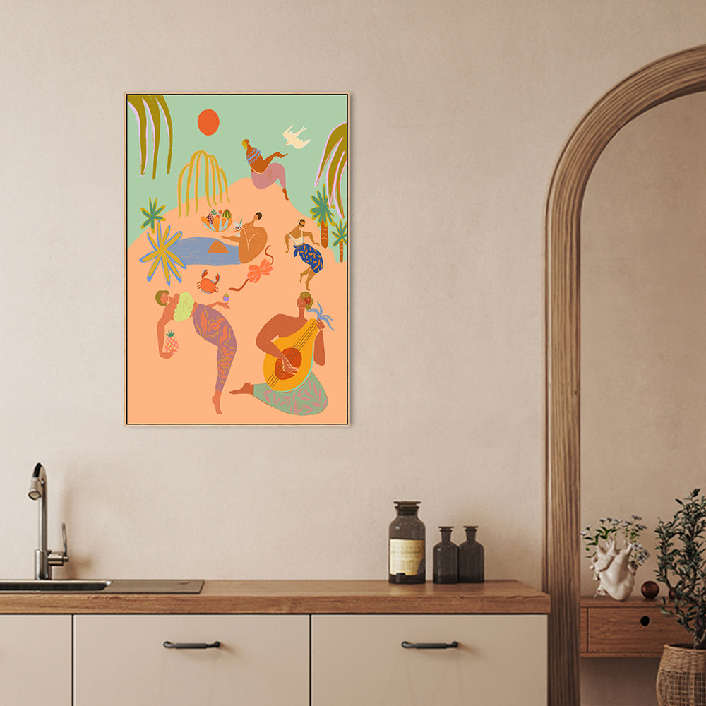 Tropical Vacation , By Arty Guava