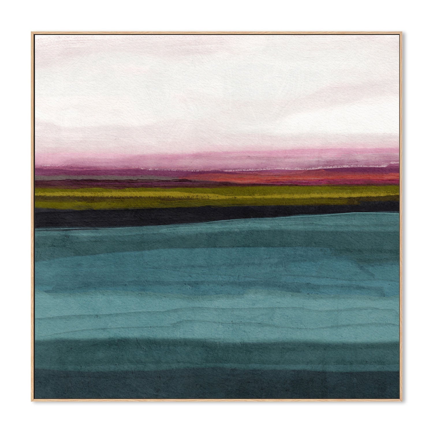 wall-art-print-canvas-poster-framed-Turq Landscape, Style C , By Lisa Nohren-4