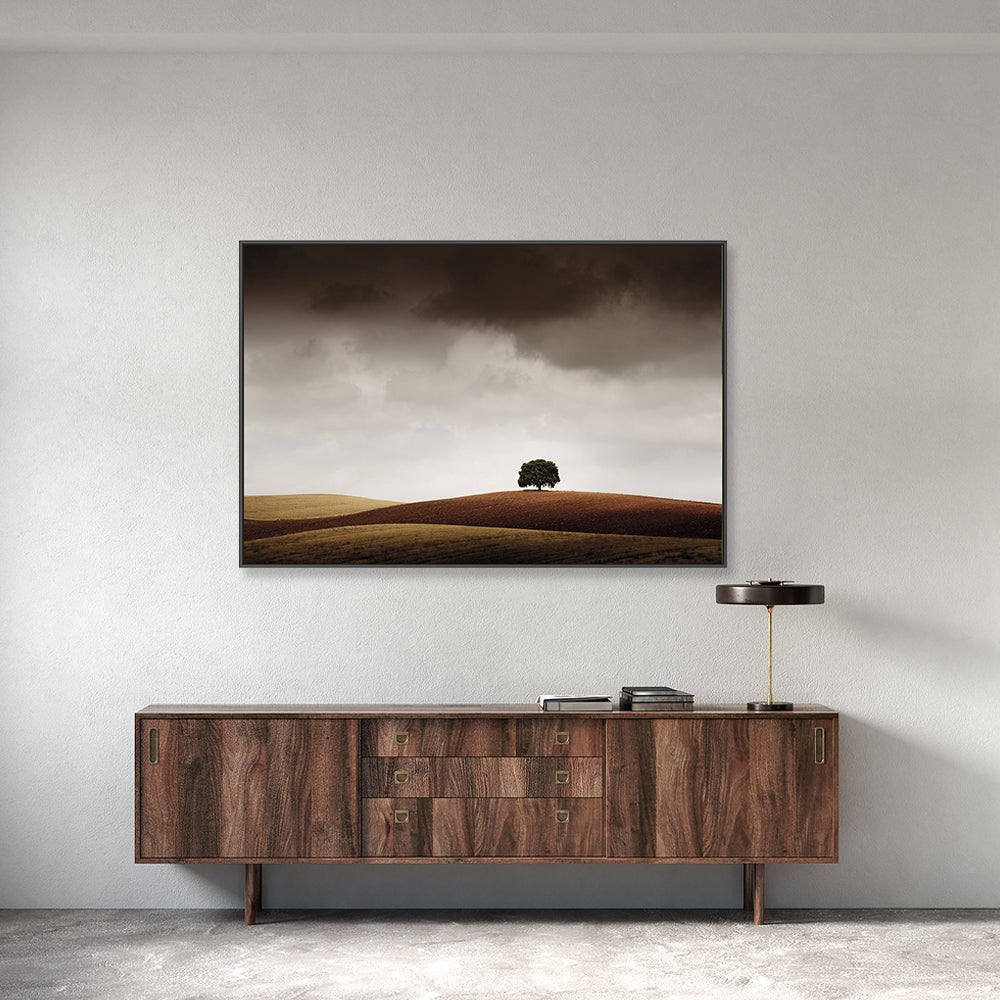 wall-art-print-canvas-poster-framed-Tuve Que Pararme Al Verla, by Alberto Merchán-by-Plus X Studio-Gioia Wall Art