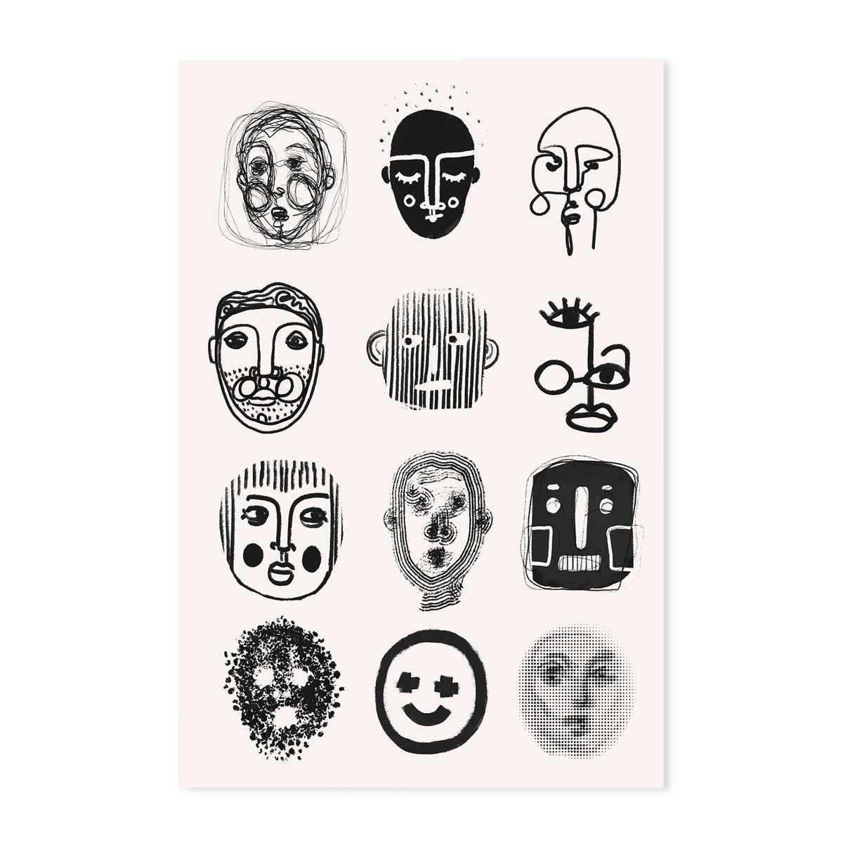 wall-art-print-canvas-poster-framed-Twelve , By Treechild-GIOIA-WALL-ART