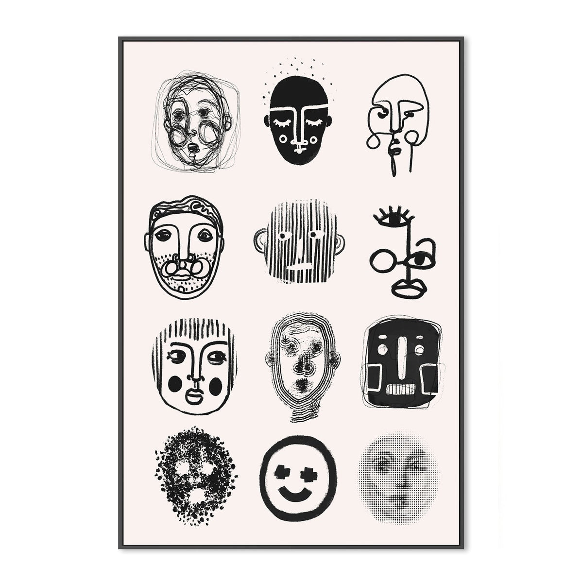 wall-art-print-canvas-poster-framed-Twelve , By Treechild-GIOIA-WALL-ART