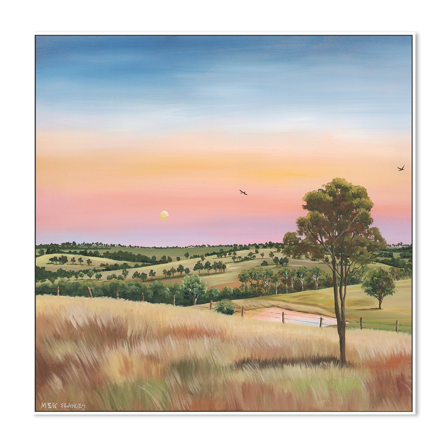 wall-art-print-canvas-poster-framed-Twilight glow-5