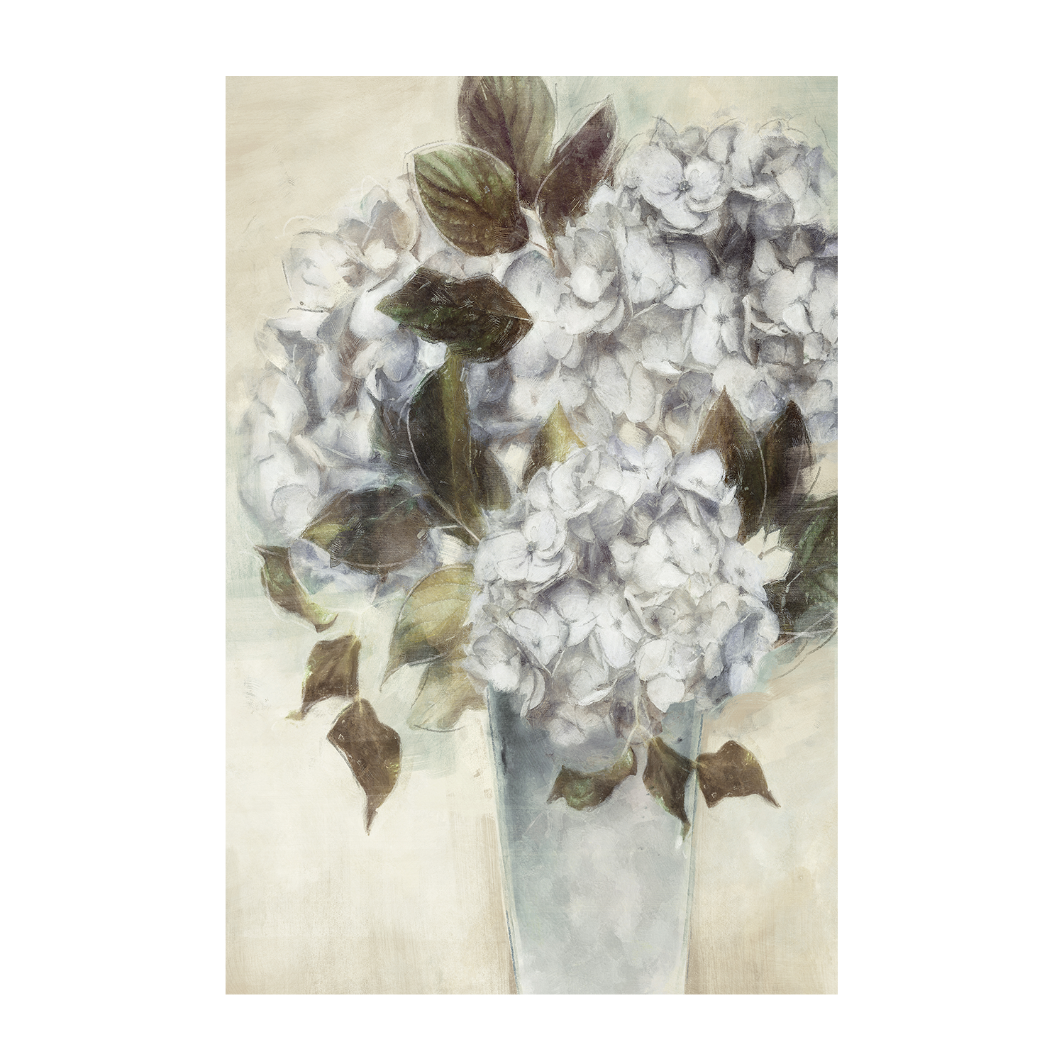 wall-art-print-canvas-poster-framed-Twilight Hydrangea, Style A & B, Set of 2 , By Nina Blue-8