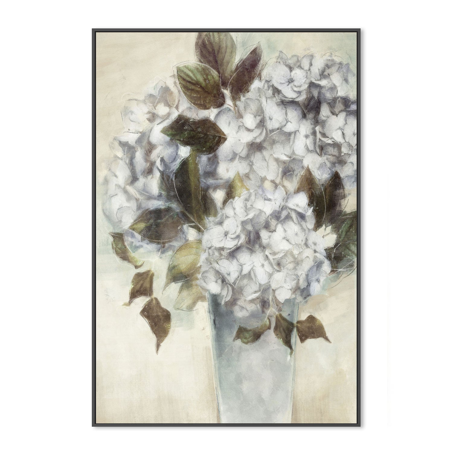 wall-art-print-canvas-poster-framed-Twilight Hydrangea, Style A , By Nina Blue-3