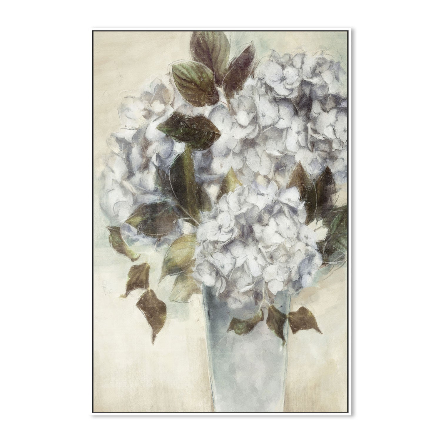 wall-art-print-canvas-poster-framed-Twilight Hydrangea, Style A , By Nina Blue-5
