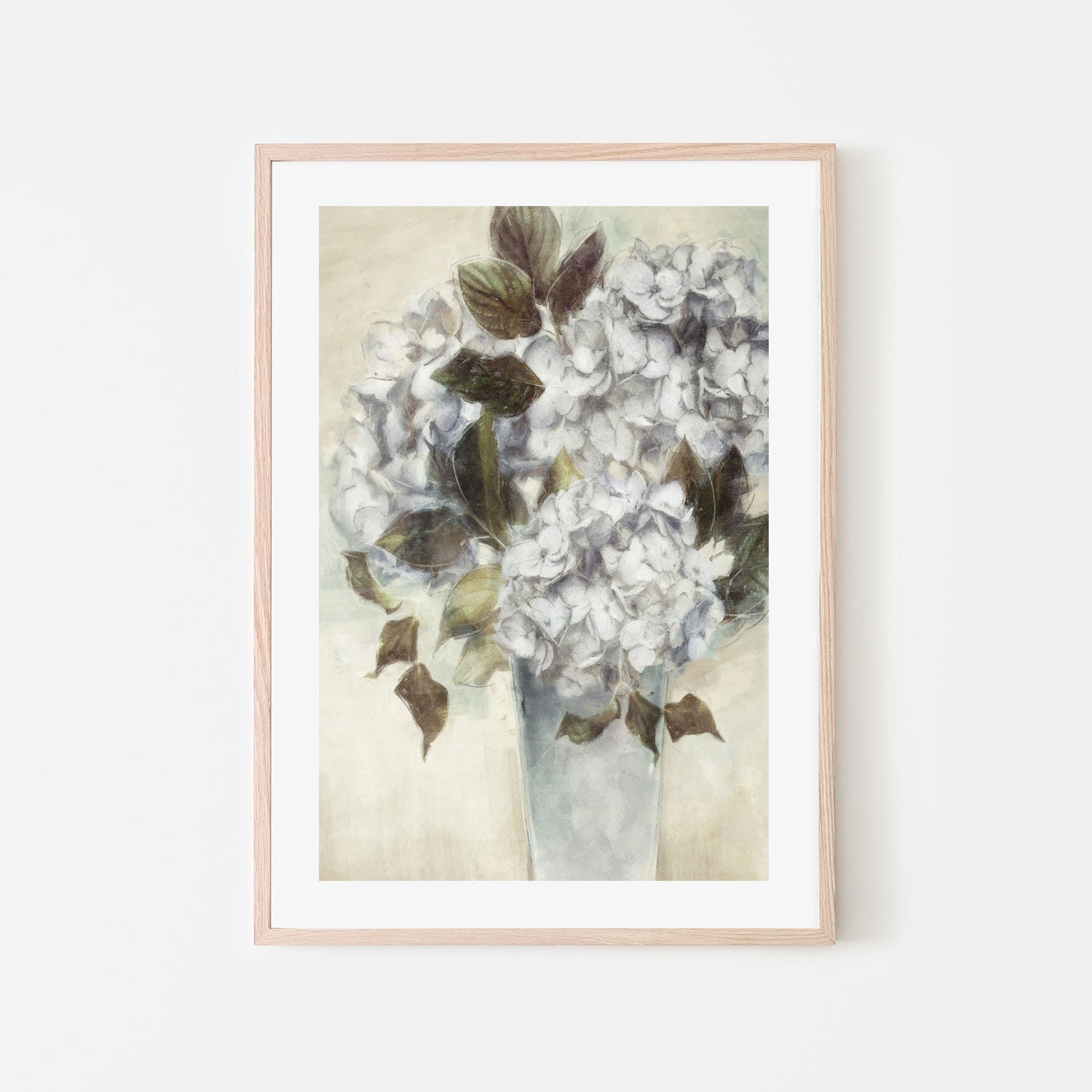 wall-art-print-canvas-poster-framed-Twilight Hydrangea, Style A , By Nina Blue-6