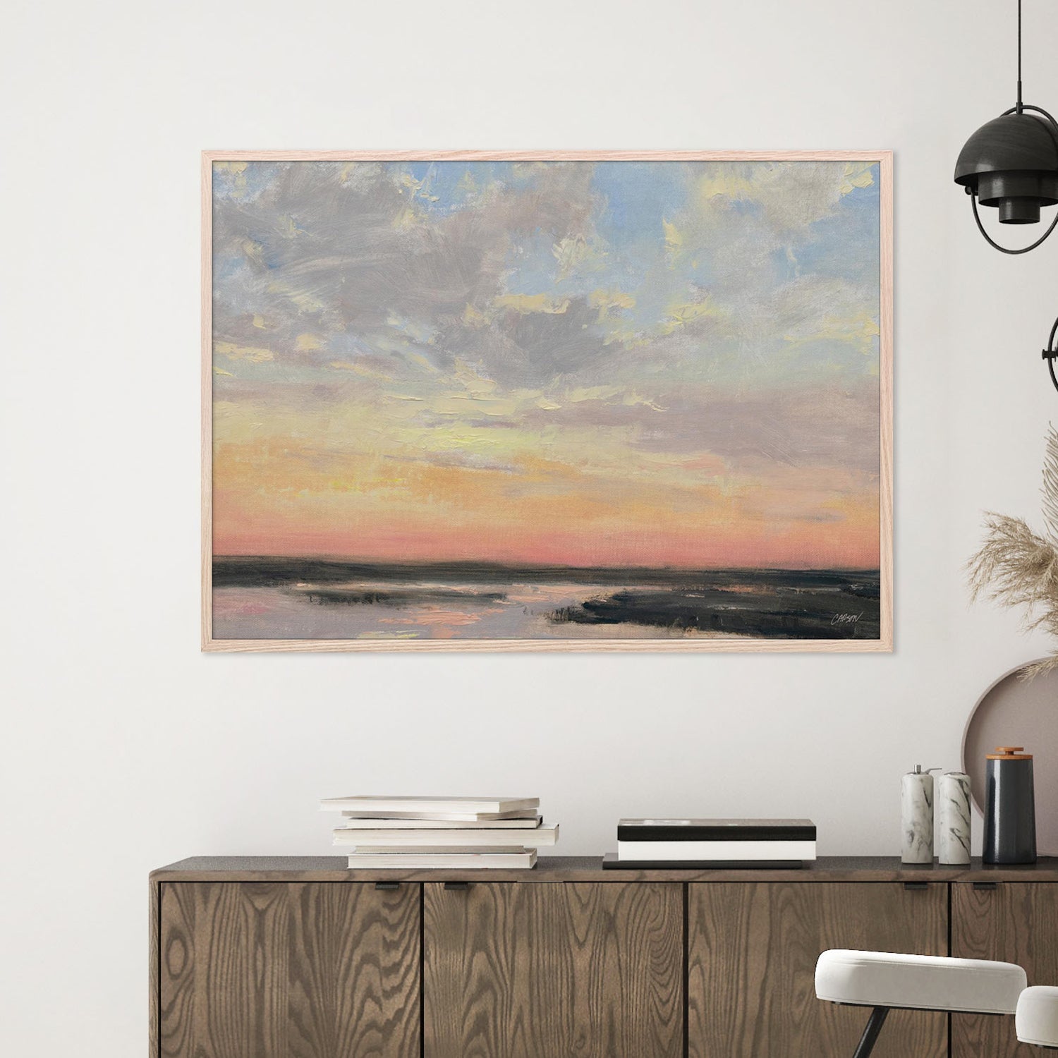 wall-art-print-canvas-poster-framed-Twilight Tranquility-7
