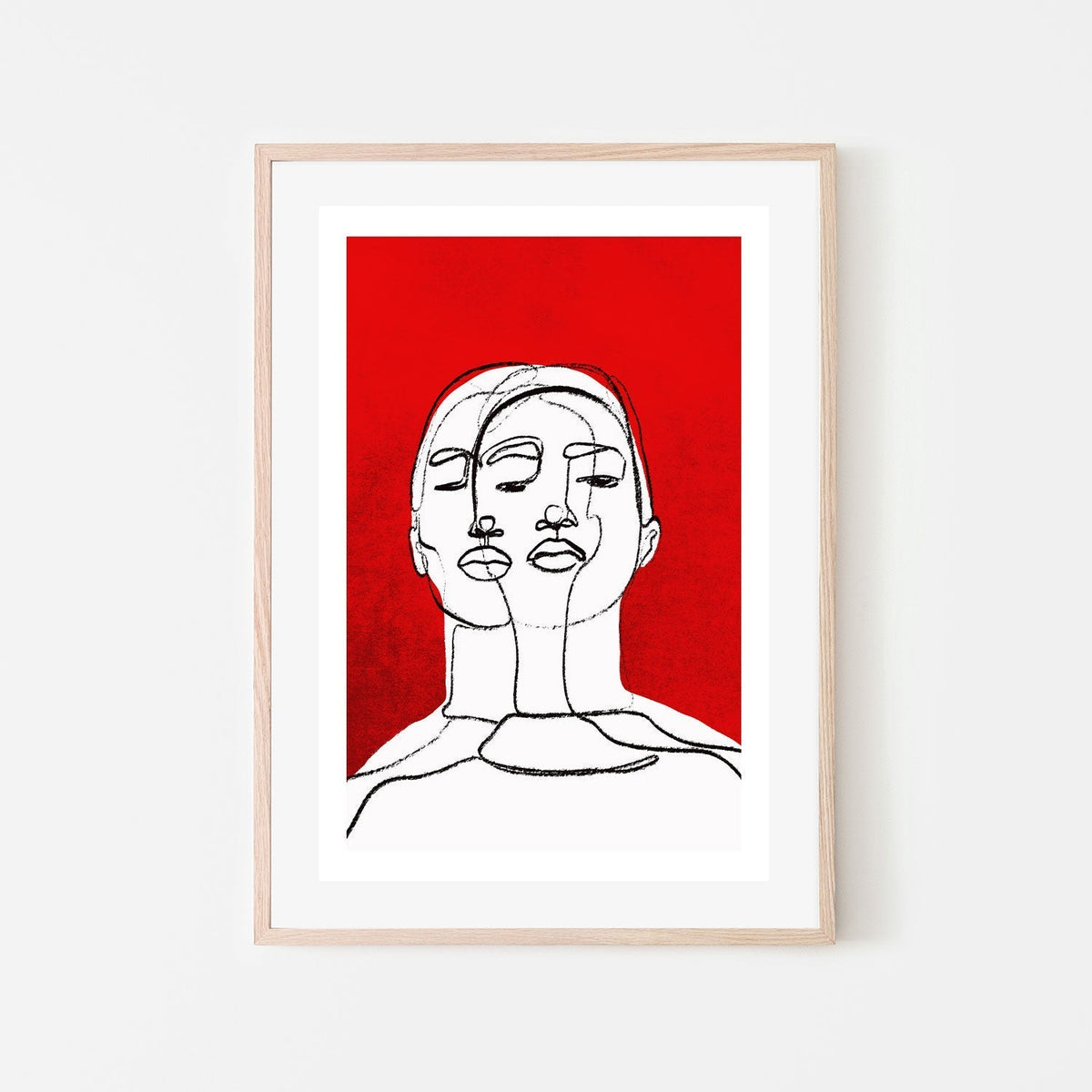 wall-art-print-canvas-poster-framed-Twins , By Treechild-GIOIA-WALL-ART