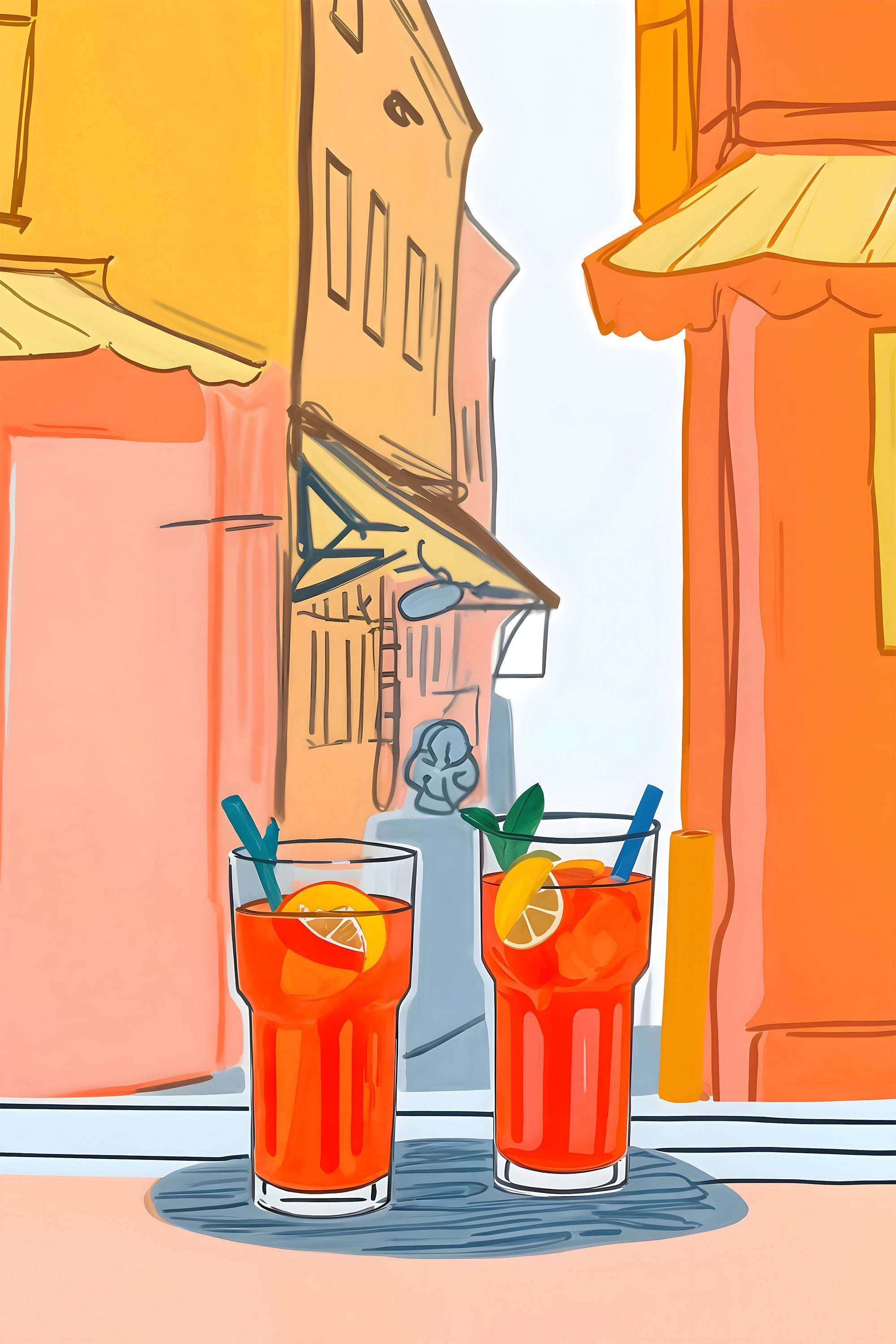 wall-art-print-canvas-poster-framed-Two Aperols Please!-1
