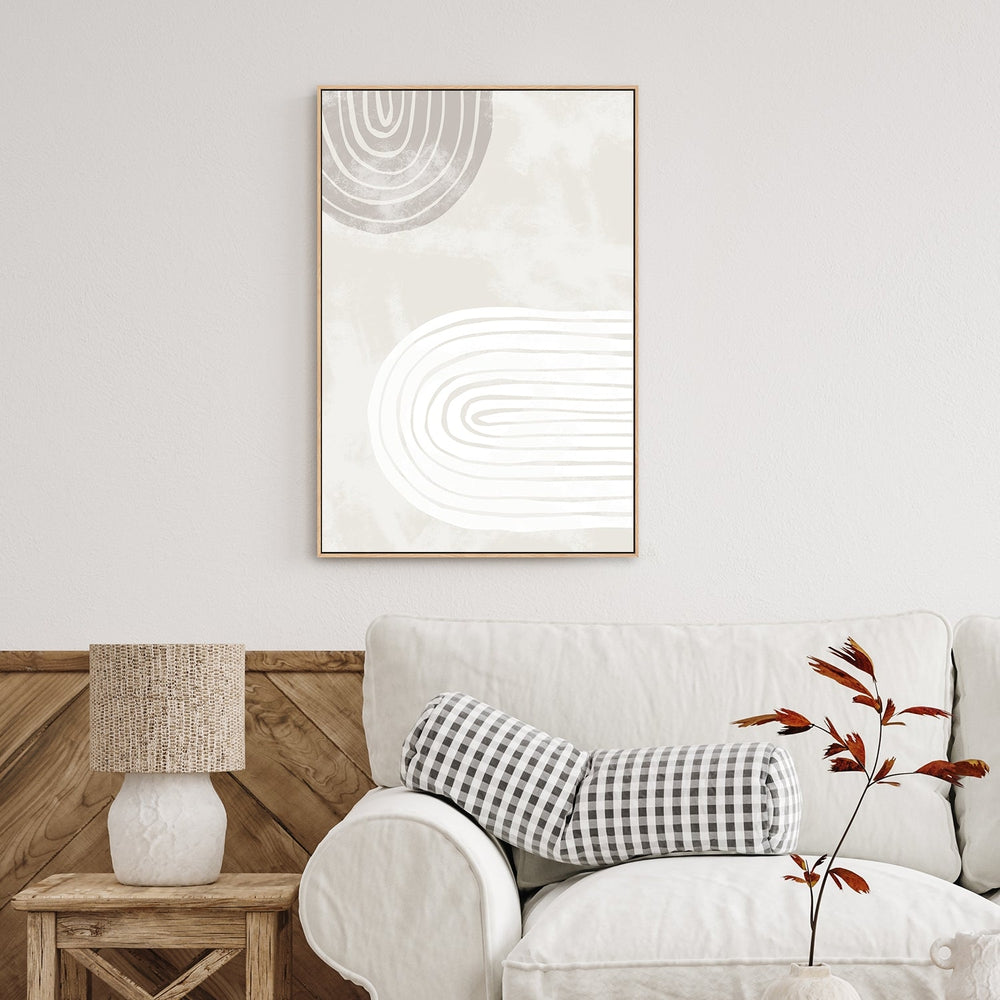 wall-art-print-canvas-poster-framed-Two Thick Arches-by-Plus X Studio-Gioia Wall Art