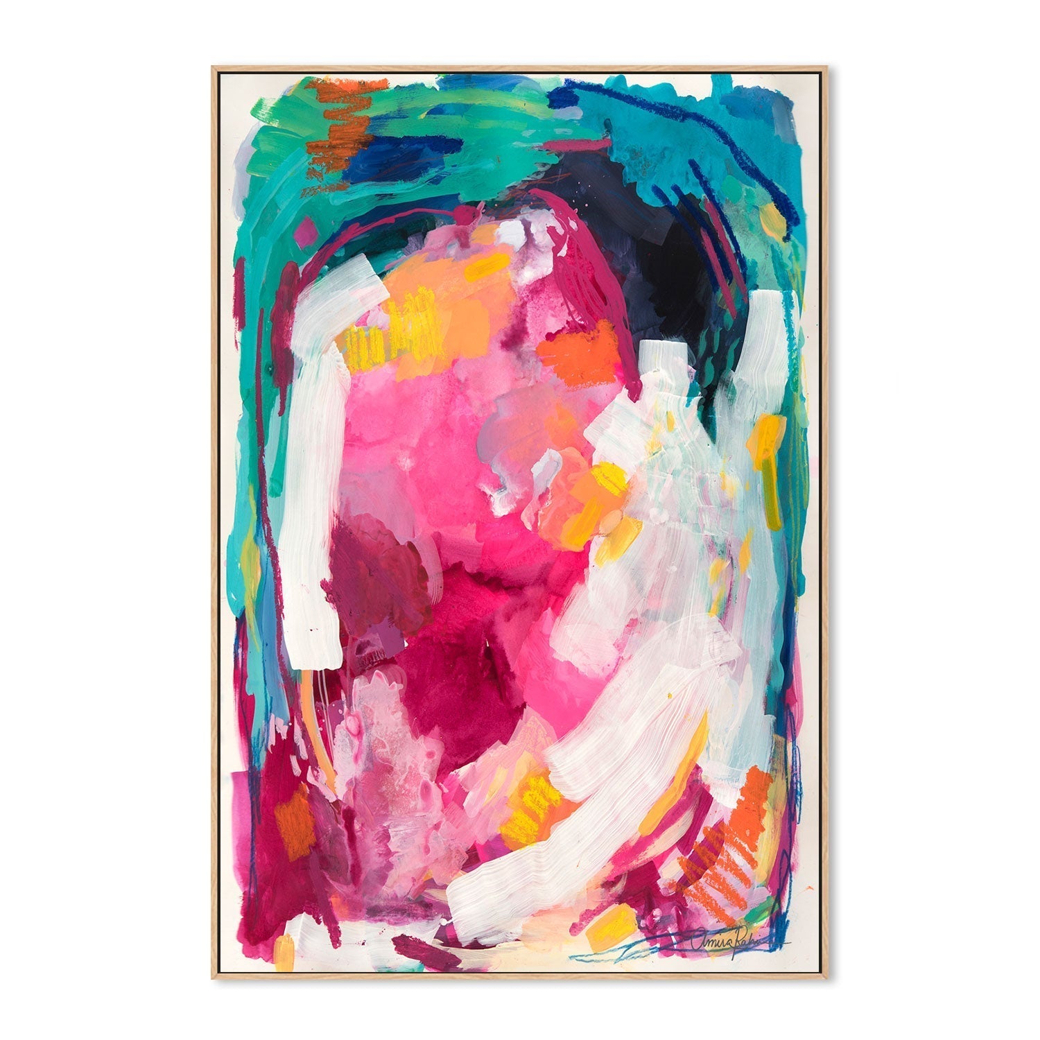 wall-art-print-canvas-poster-framed-Ubud Market, Style A , By Amira Rahim-GIOIA-WALL-ART