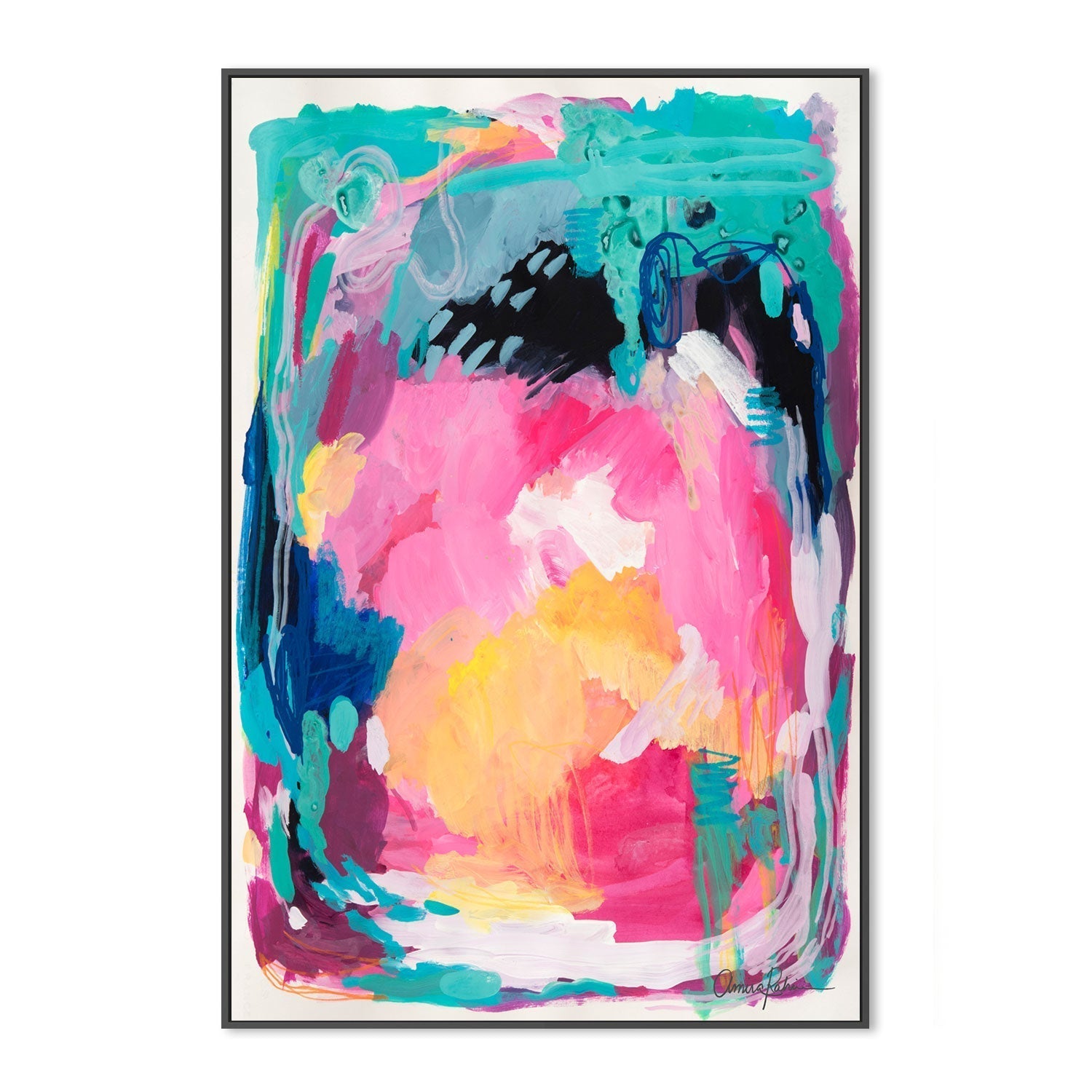 wall-art-print-canvas-poster-framed-Ubud Market, Style B , By Amira Rahim-GIOIA-WALL-ART