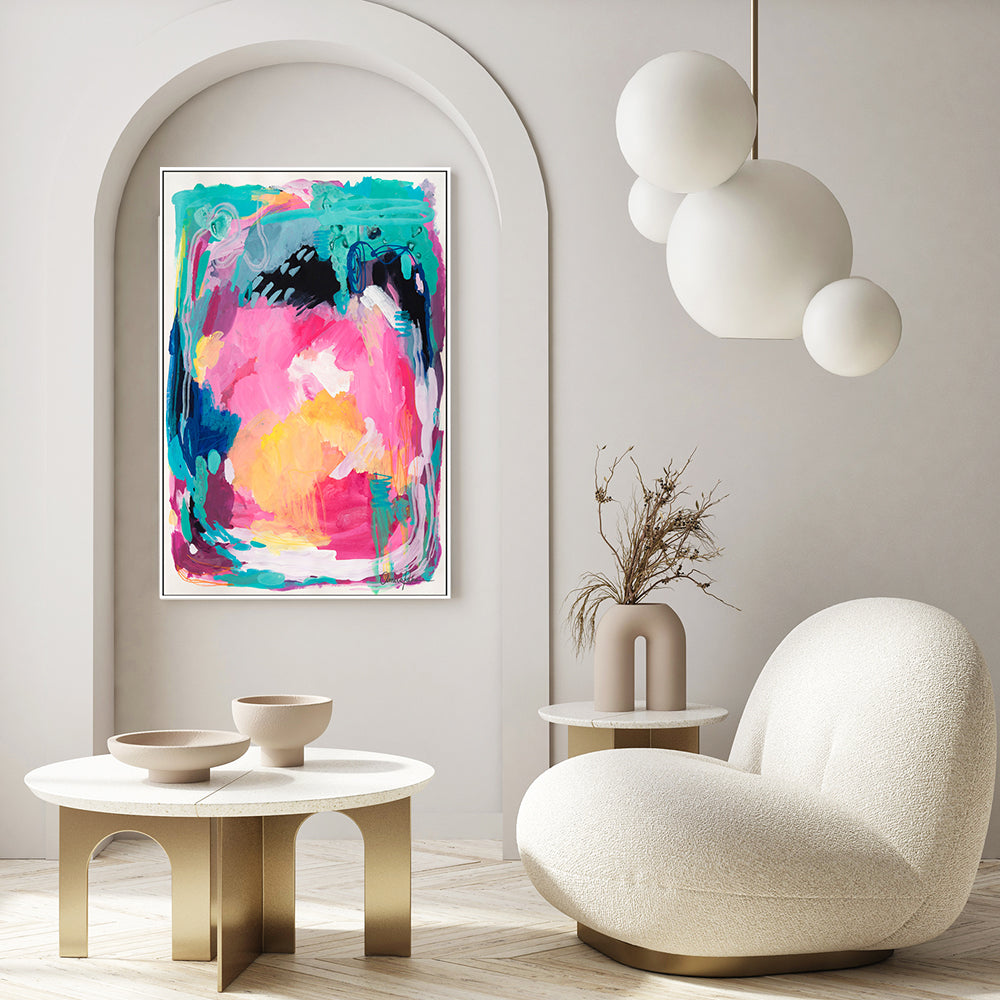 wall-art-print-canvas-poster-framed-Ubud Market, Style B , By Amira Rahim-GIOIA-WALL-ART