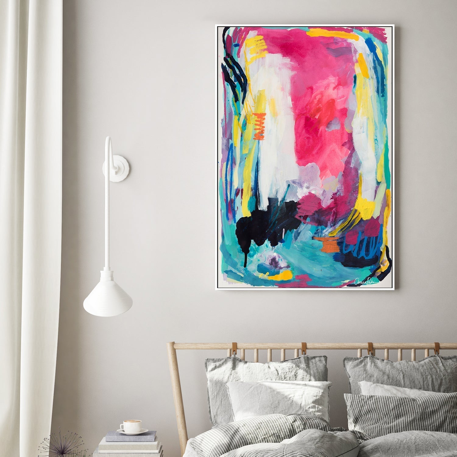 wall-art-print-canvas-poster-framed-Ubud Market, Style C , By Amira Rahim-GIOIA-WALL-ART