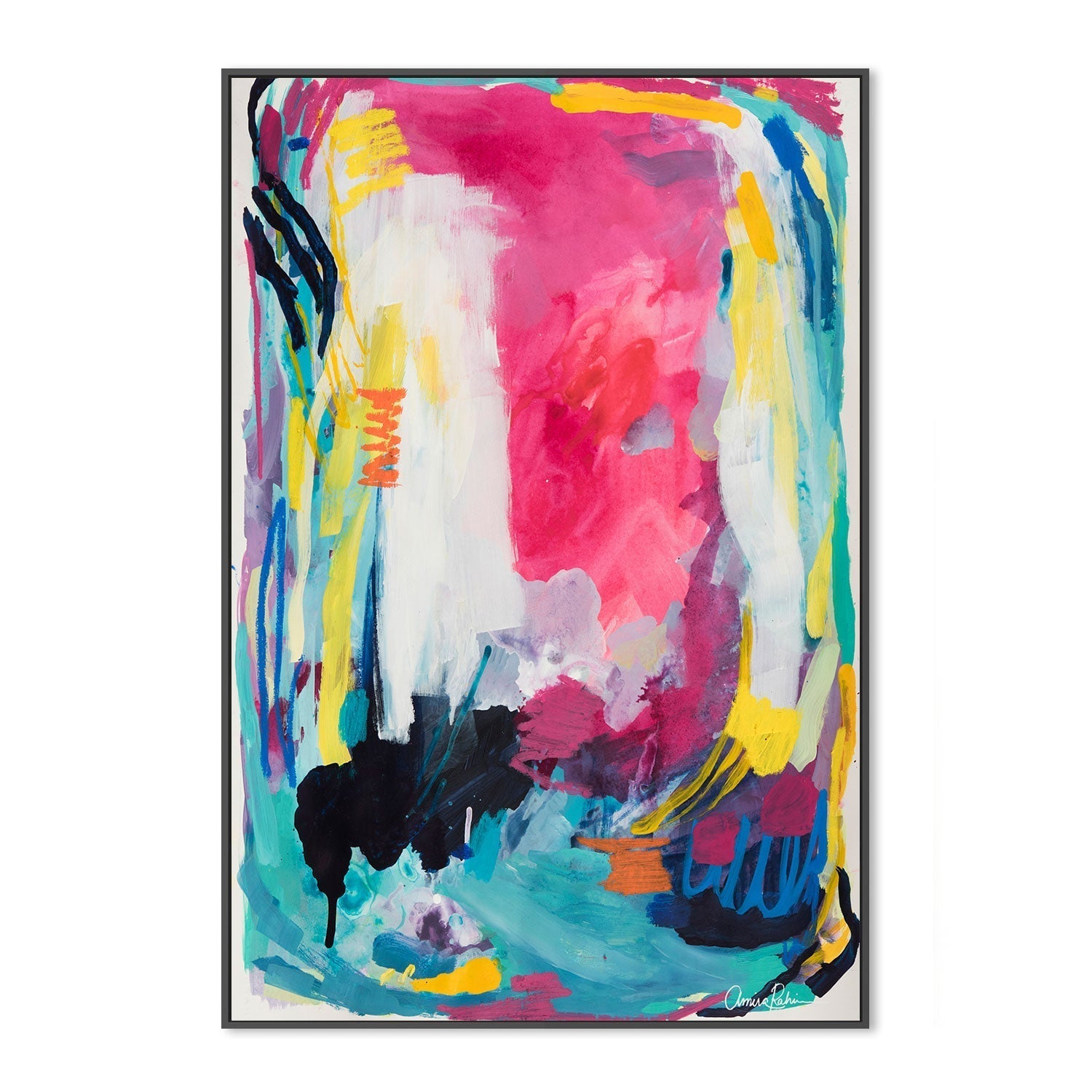 wall-art-print-canvas-poster-framed-Ubud Market, Style C , By Amira Rahim-GIOIA-WALL-ART