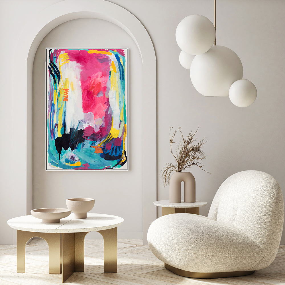 wall-art-print-canvas-poster-framed-Ubud Market, Style C , By Amira Rahim-GIOIA-WALL-ART