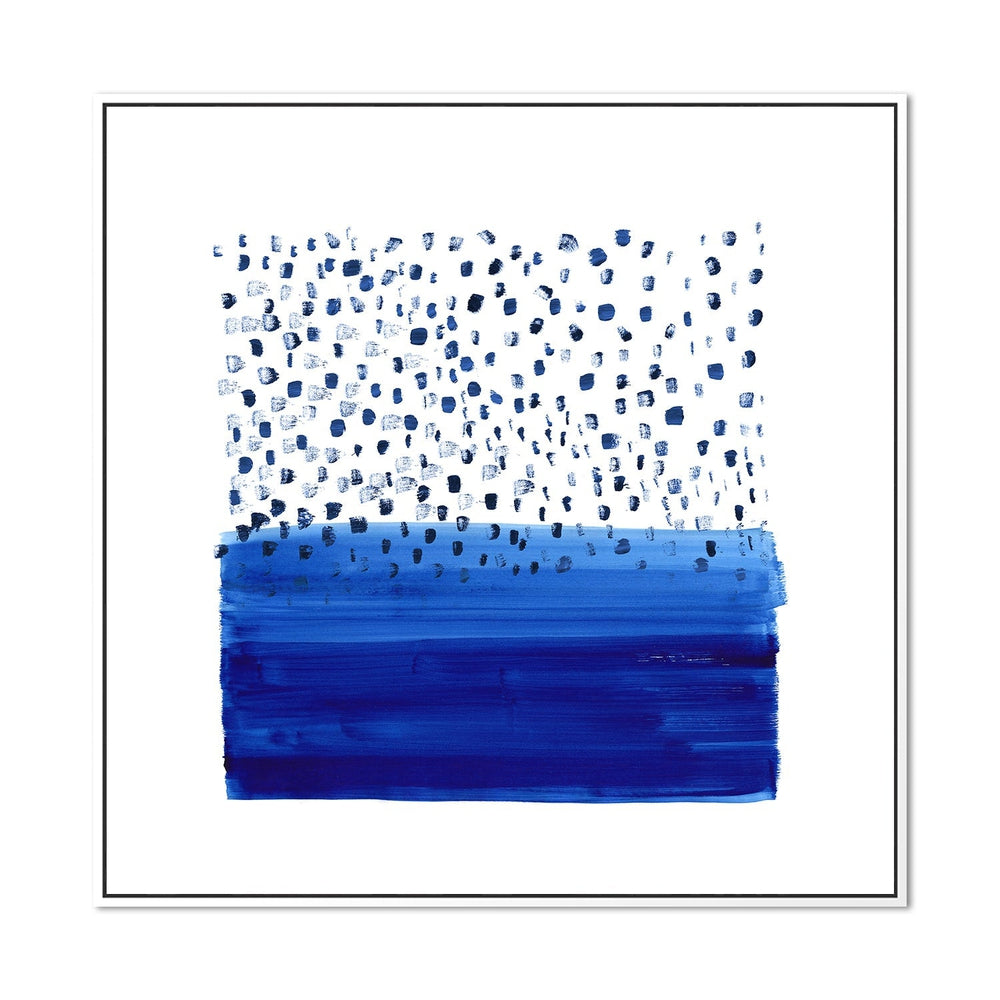 wall-art-print-canvas-poster-framed-Under The Blue Rain Is Sea-by-Danushka Abeygoda-Gioia Wall Art