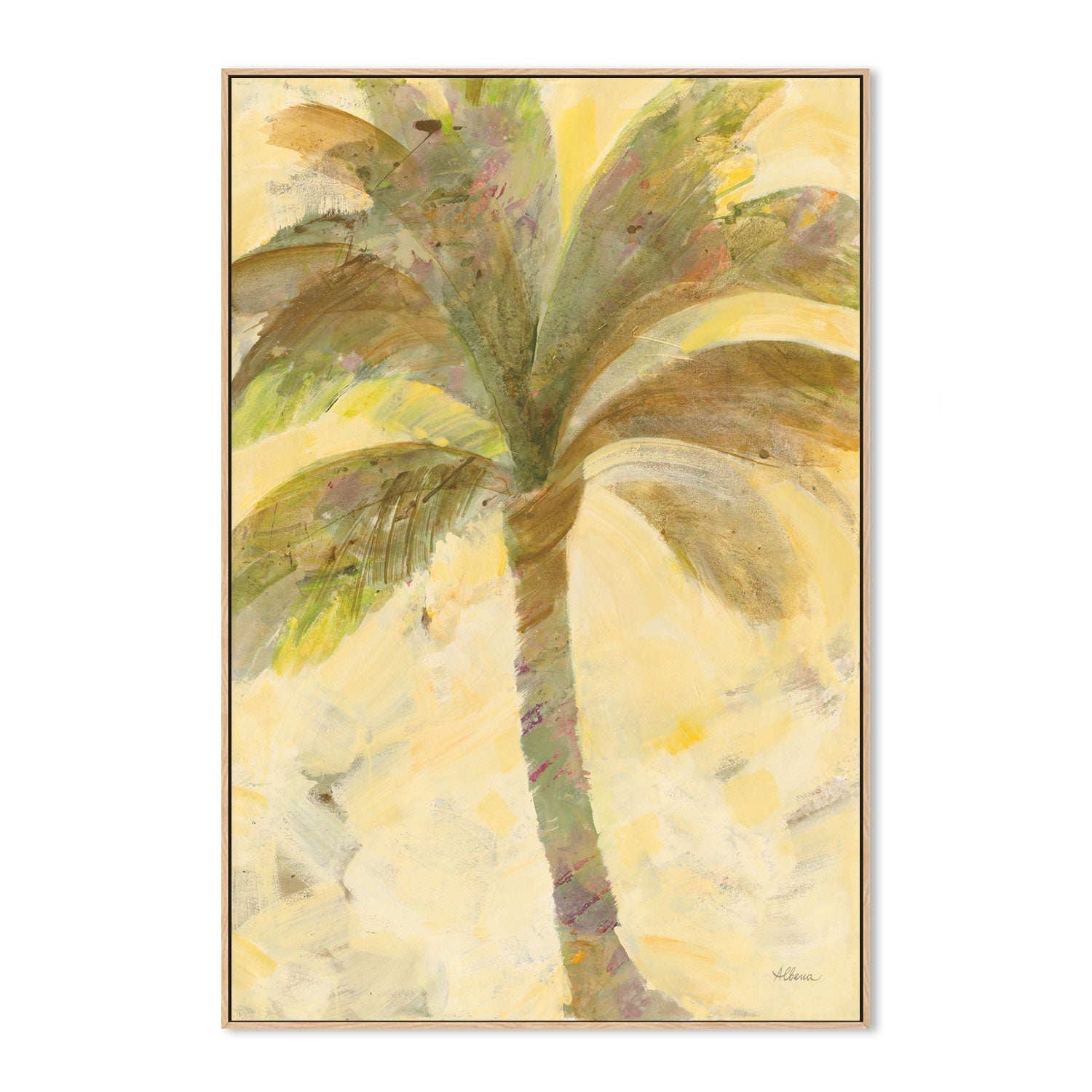 wall-art-print-canvas-poster-framed-Under The Palm , By Albena Hristova-GIOIA-WALL-ART