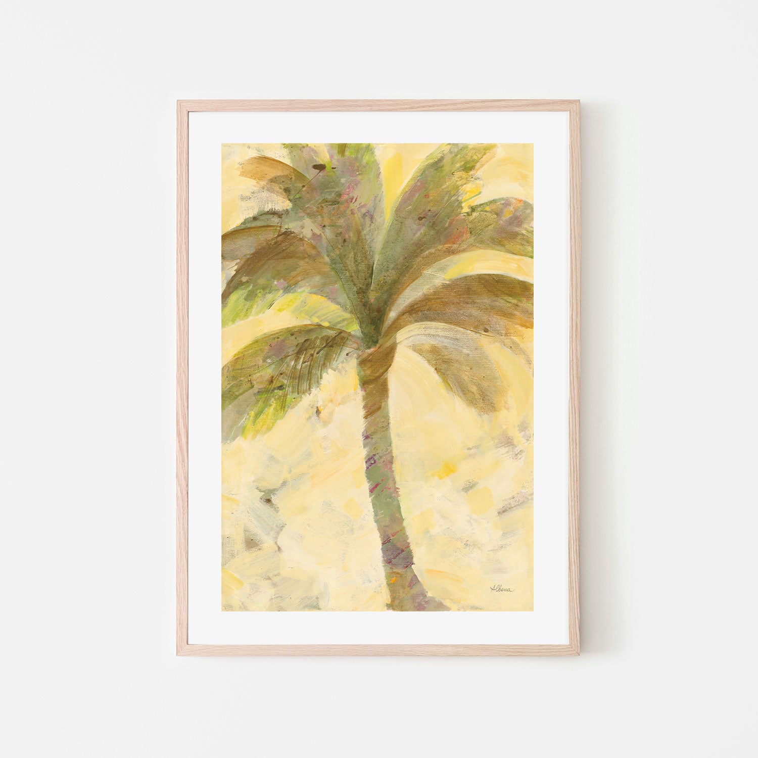 wall-art-print-canvas-poster-framed-Under The Palm , By Albena Hristova-GIOIA-WALL-ART